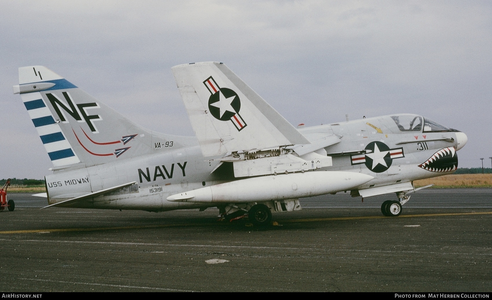 Aircraft Photo of 153191 | LTV A-7A Corsair II | USA - Navy | AirHistory.net #644929
