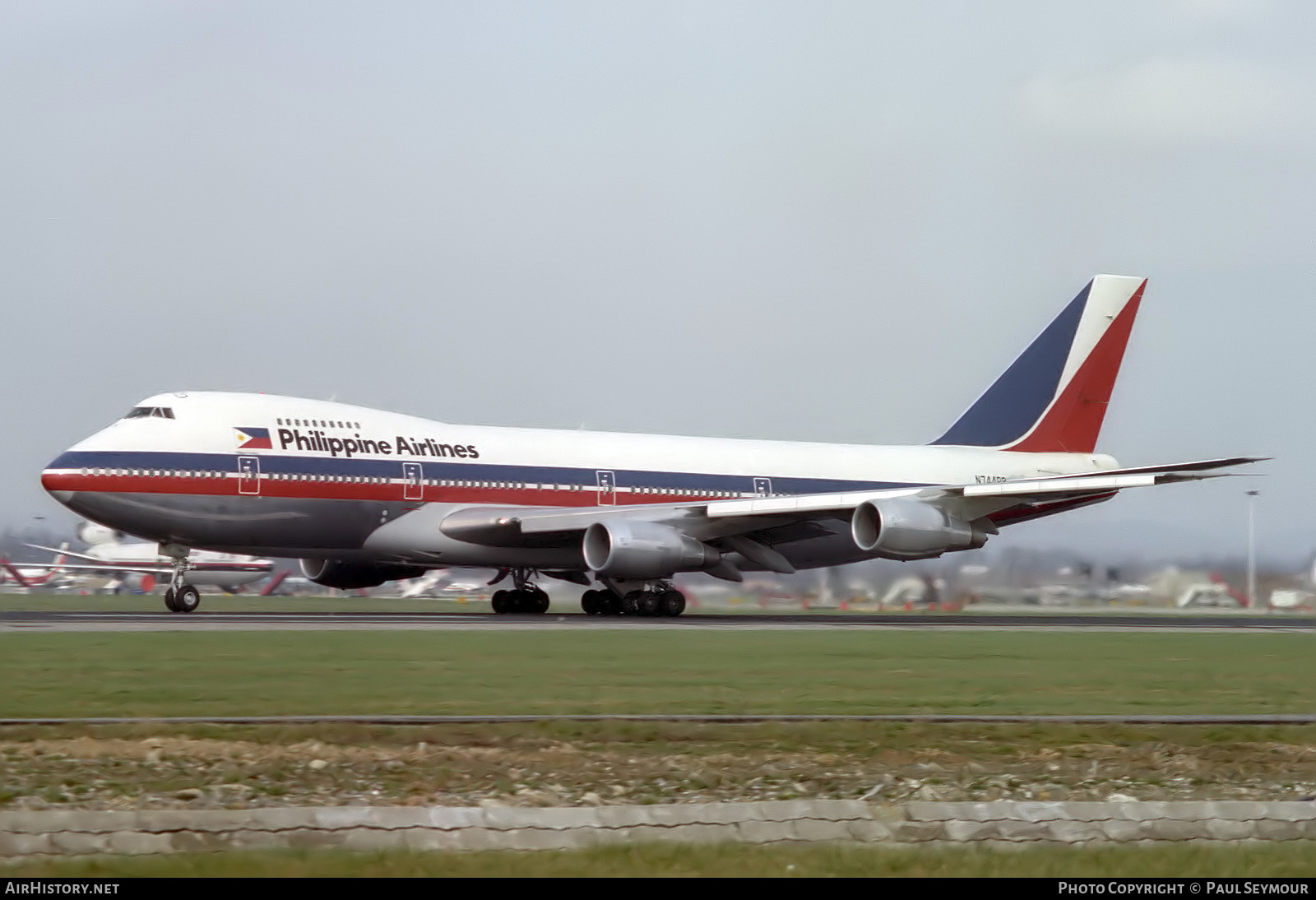 Aircraft Photo of N744PR | Boeing 747-2F6B | Philippine Airlines | AirHistory.net #644937