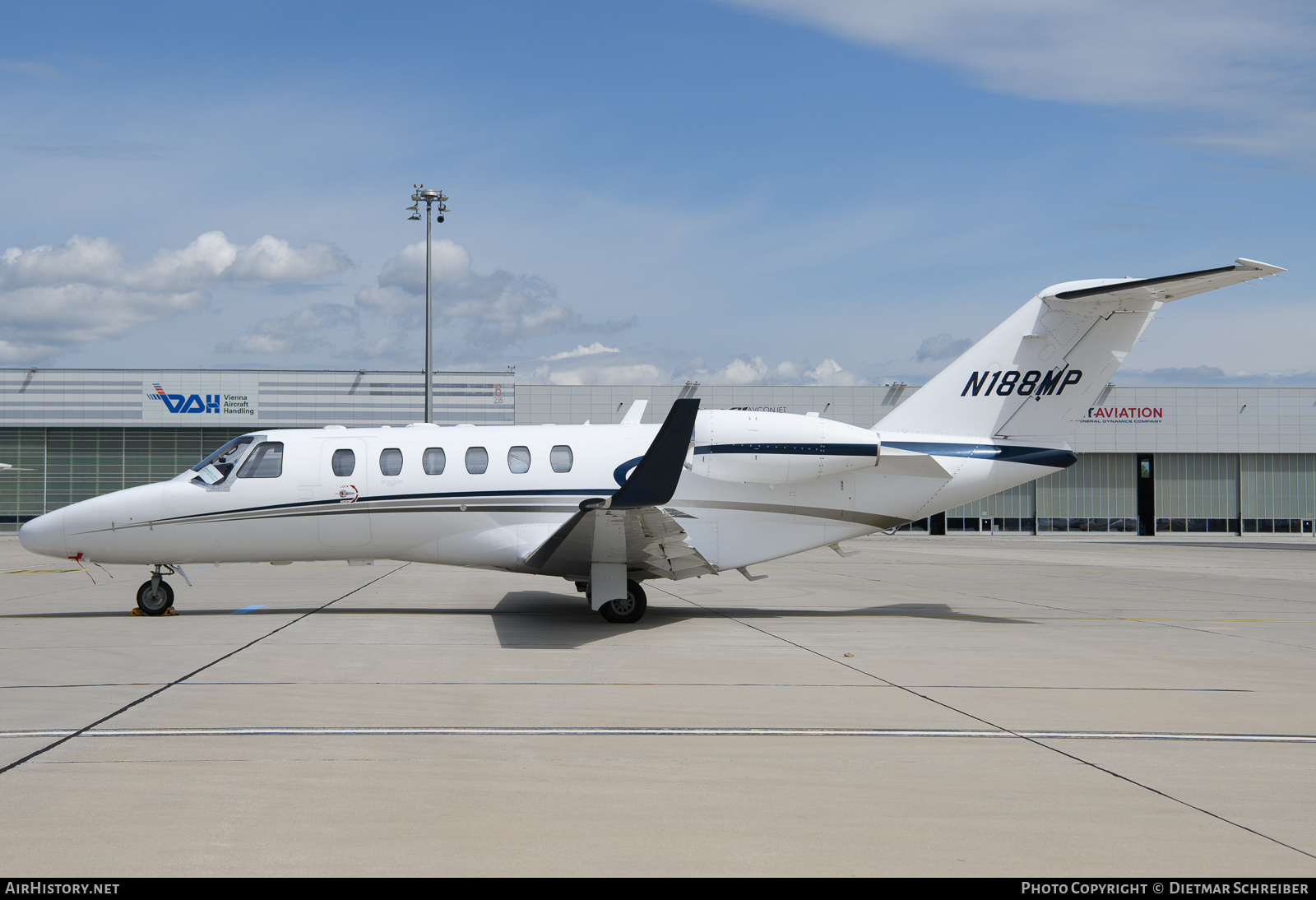 Aircraft Photo of N188MP | Cessna 525A CitationJet CJ2+ | AirHistory.net #644948