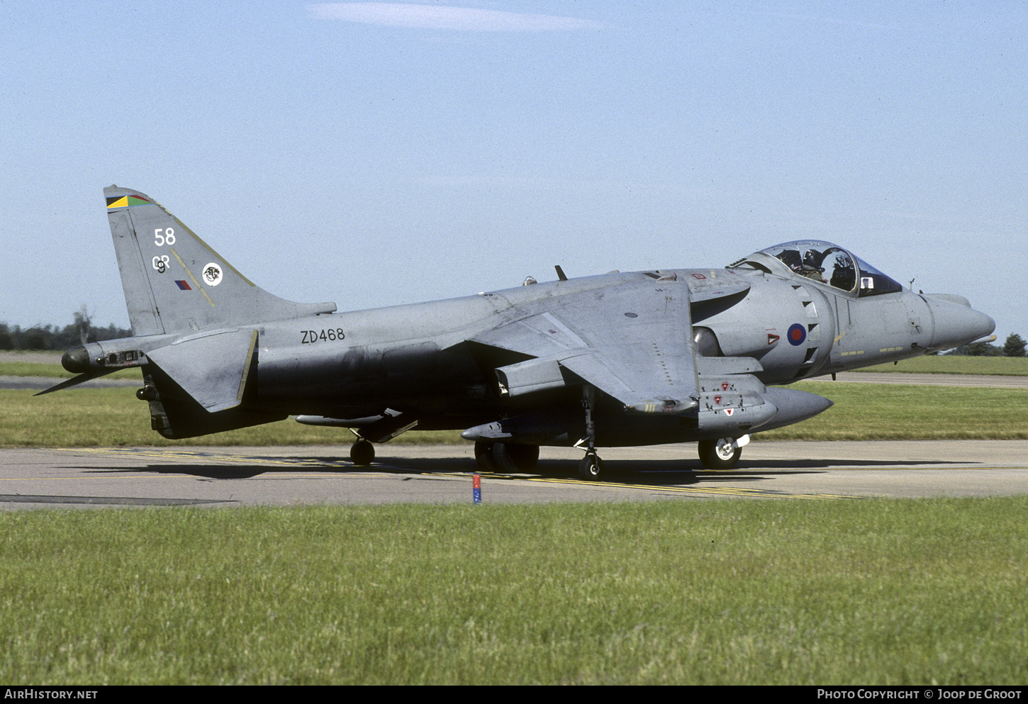 Aircraft Photo of ZD468 | British Aerospace Harrier GR9 | UK - Air Force | AirHistory.net #644982