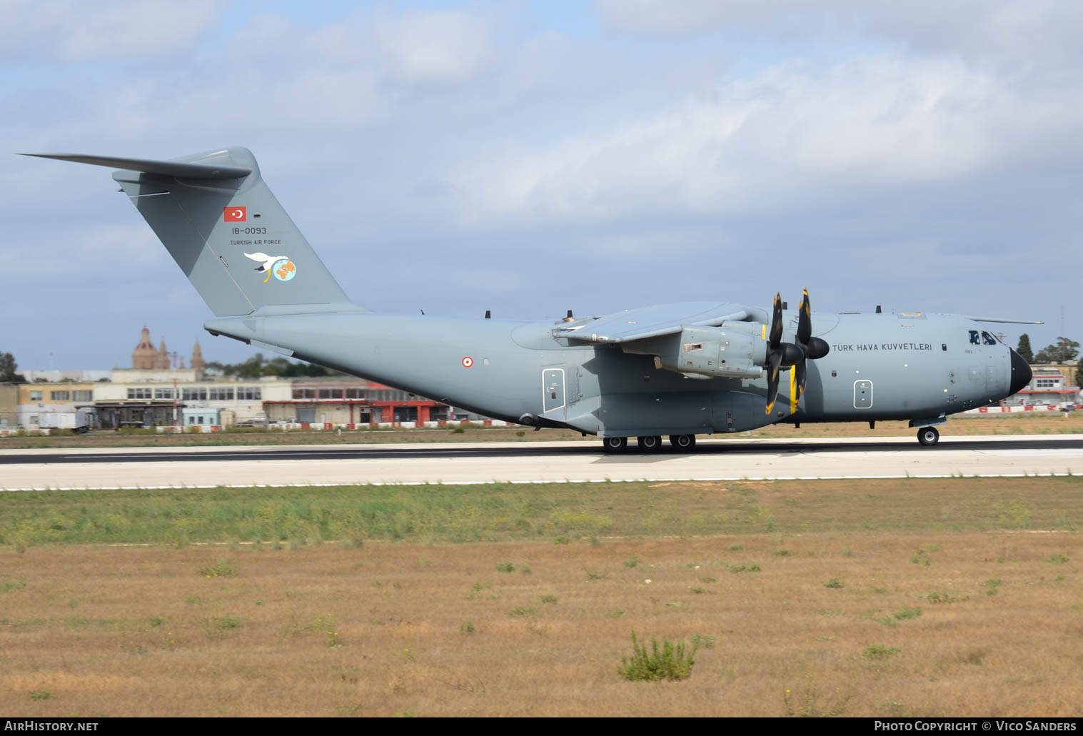 Aircraft Photo of 18-0093 | Airbus A400M Atlas | Turkey - Air Force | AirHistory.net #645004