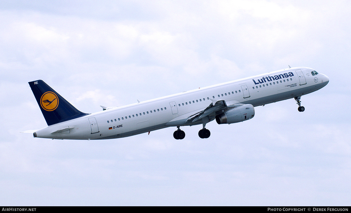 Aircraft Photo of D-AIRE | Airbus A321-131 | Lufthansa | AirHistory.net #645007
