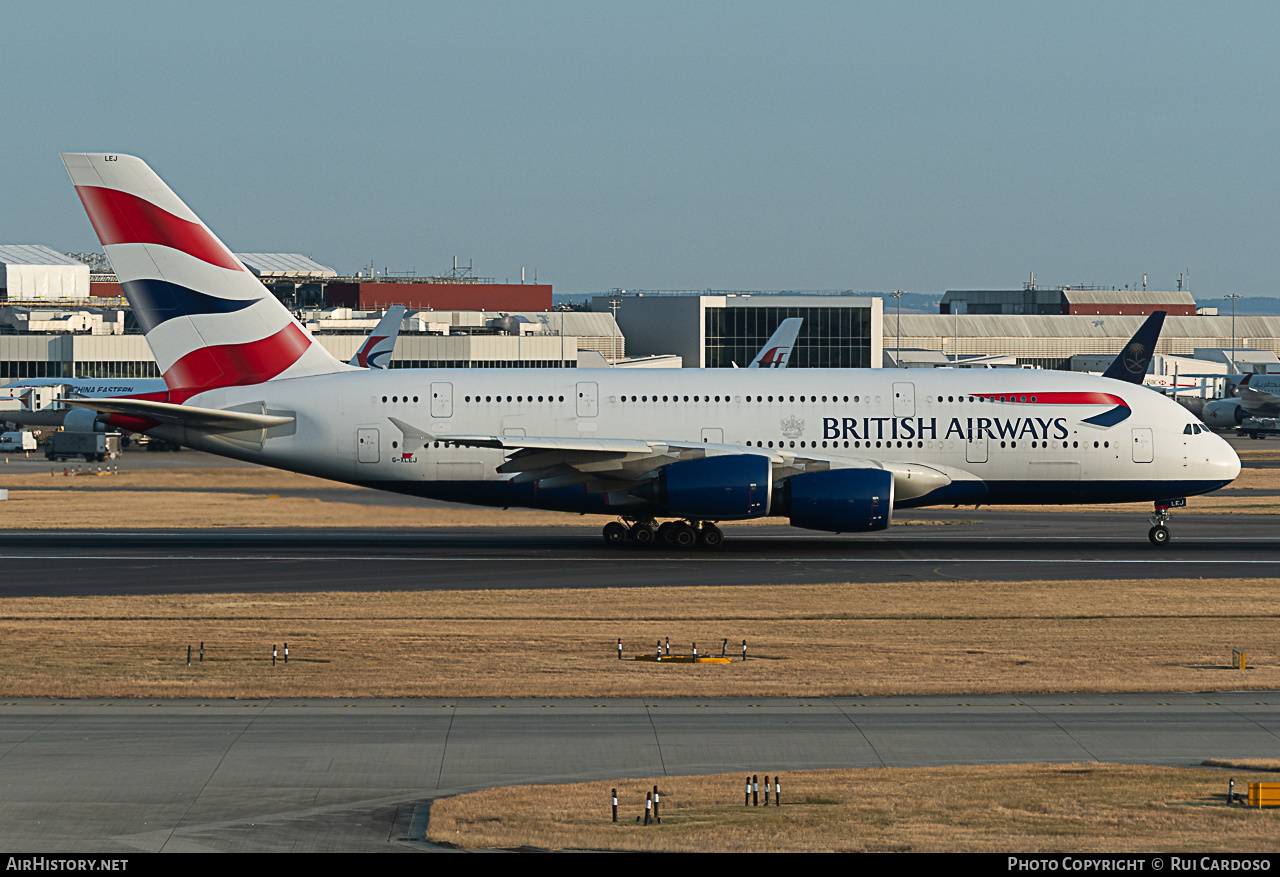 Aircraft Photo of G-XLEJ | Airbus A380-841 | British Airways | AirHistory.net #645039