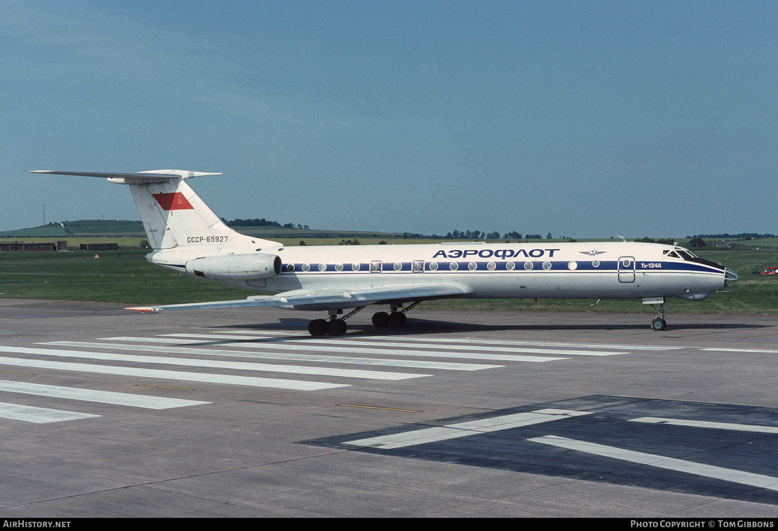 Aircraft Photo of CCCP-65927 | Tupolev Tu-134AK | Aeroflot | AirHistory.net #645041