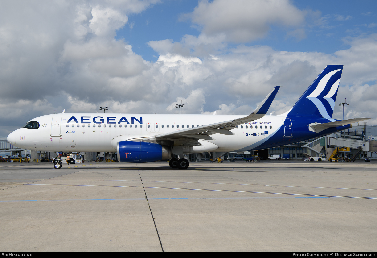 Aircraft Photo of SX-DND | Airbus A320-232 | Aegean Airlines | AirHistory.net #645051