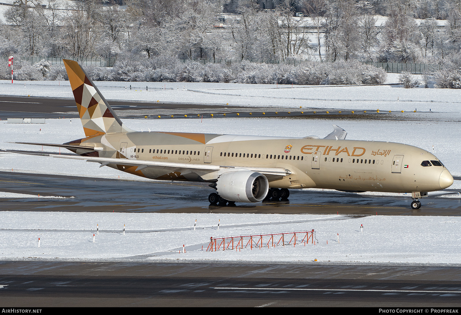 Aircraft Photo of A6-BLD | Boeing 787-9 Dreamliner | Etihad Airways | AirHistory.net #645068