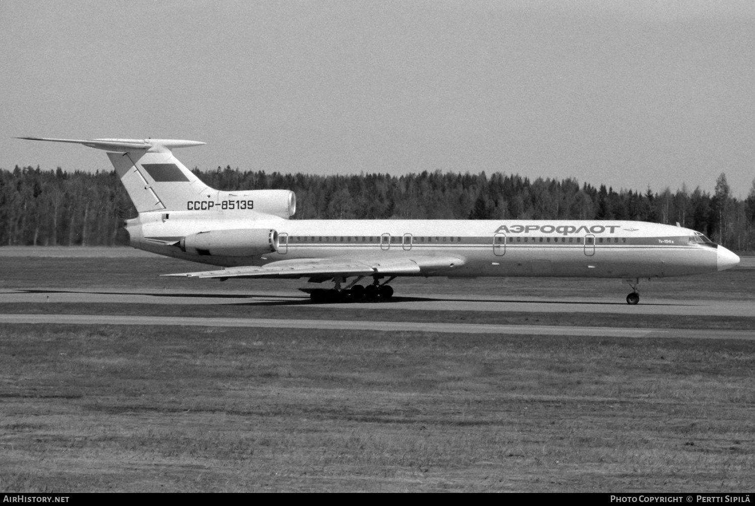 Aircraft Photo of CCCP-85139 | Tupolev Tu-154B | Aeroflot | AirHistory.net #645070