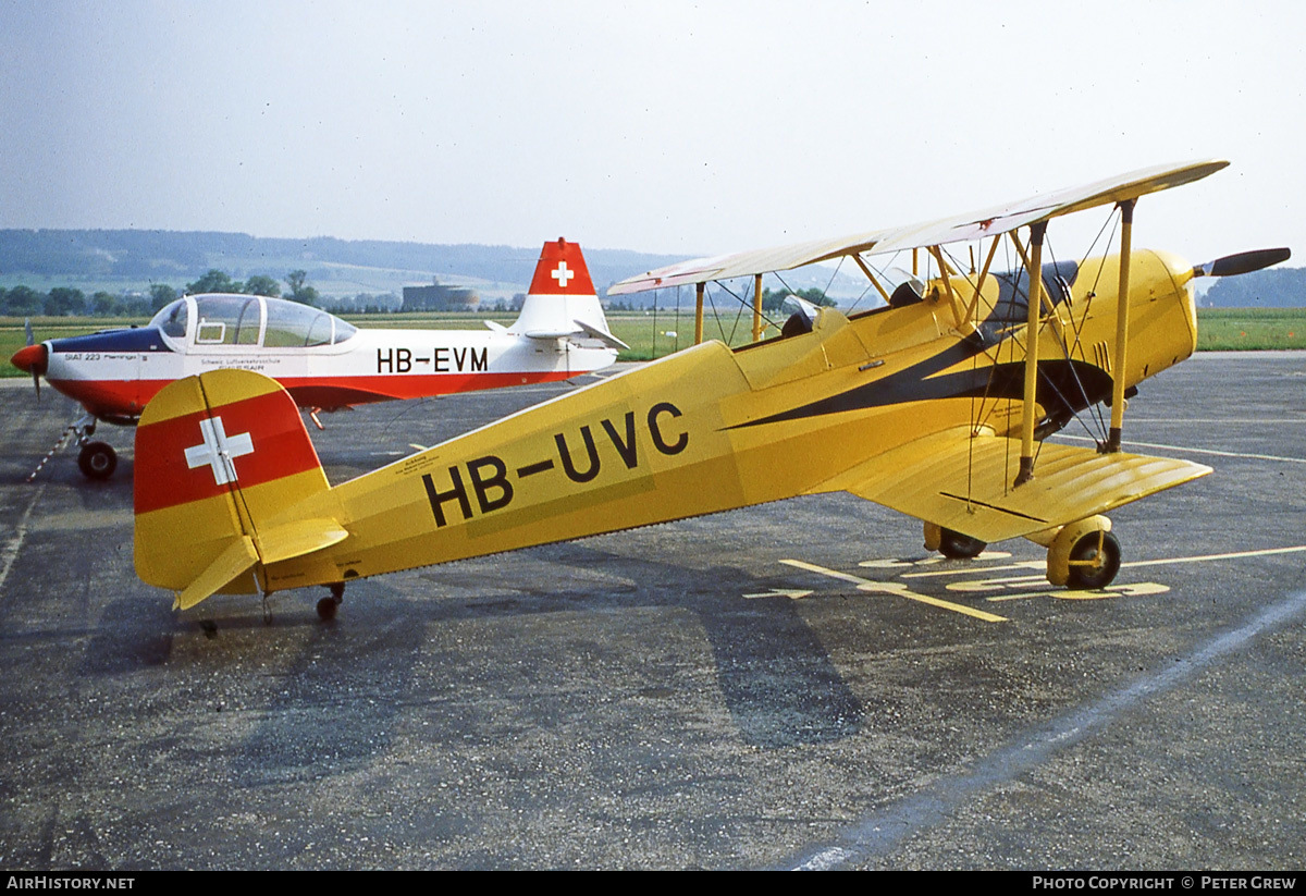 Aircraft Photo of HB-UVC | Bucker Bu-131B Jungmann | AirHistory.net #645077