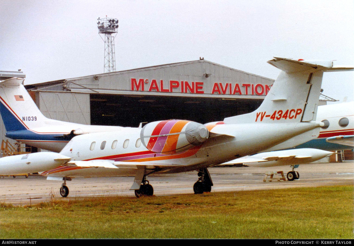 Aircraft Photo of YV-434CP | Gates Learjet 35A | AirHistory.net #645078