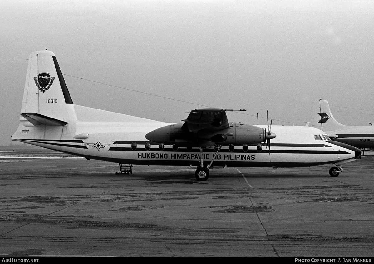Aircraft Photo of 10310 | Fokker F27-100 Friendship | Philippines - Air Force | AirHistory.net #645079