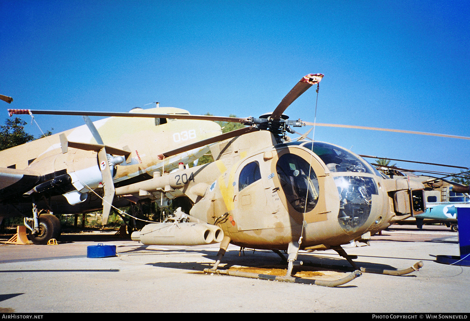 Aircraft Photo of 204 | Hughes 500MD Scout Defender (369MD) | Israel - Air Force | AirHistory.net #645089