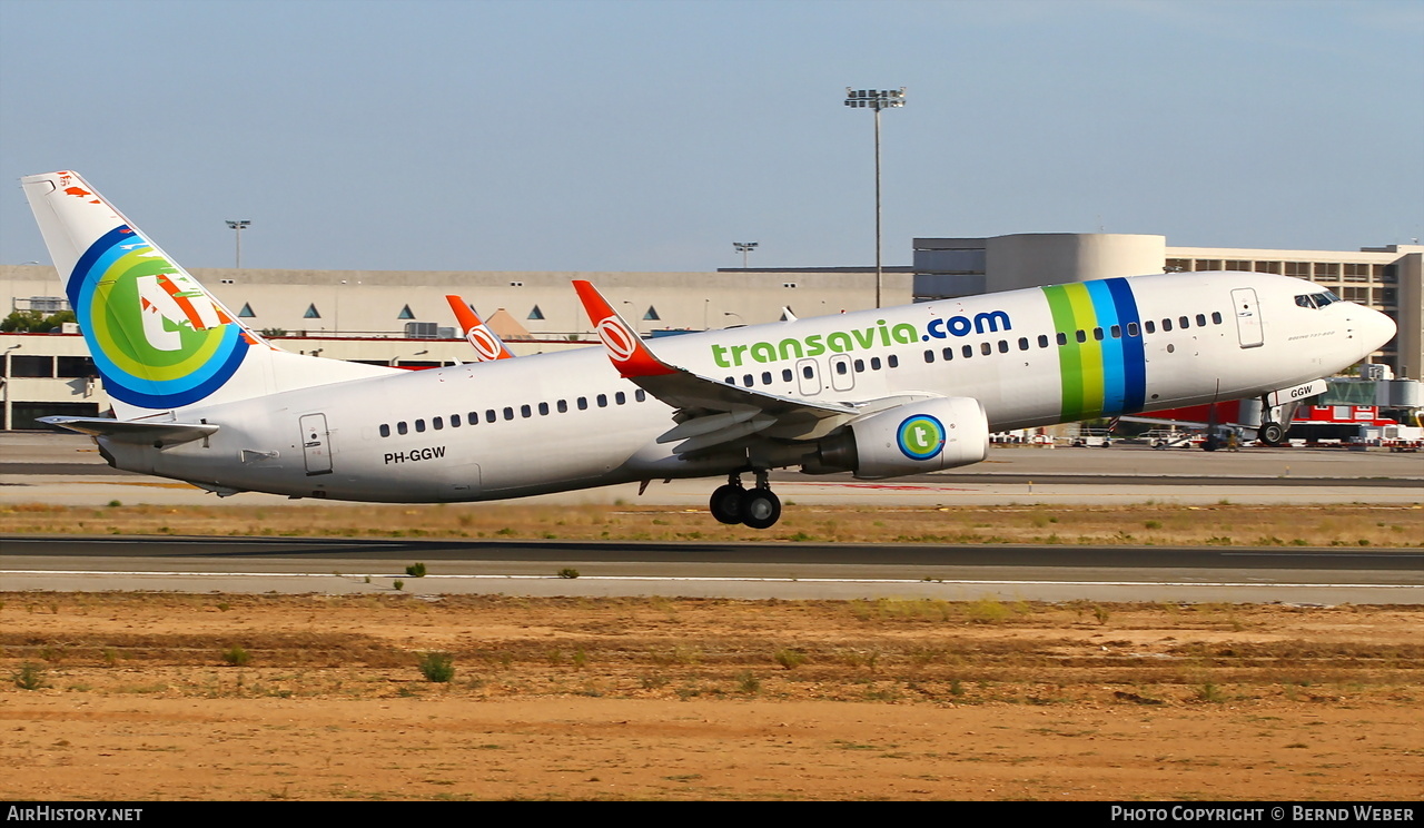 Aircraft Photo of PH-GGW | Boeing 737-8EH | Transavia | AirHistory.net #645117