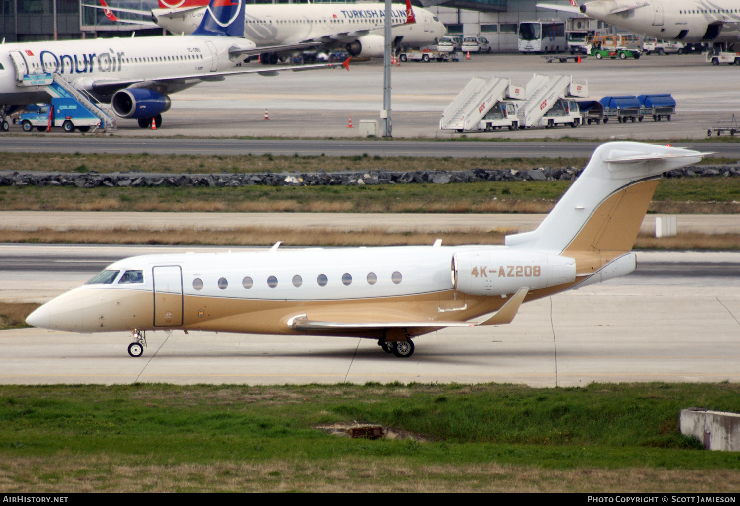 Aircraft Photo of 4K-AZ208 | Gulfstream Aerospace G280 | AirHistory.net #645119