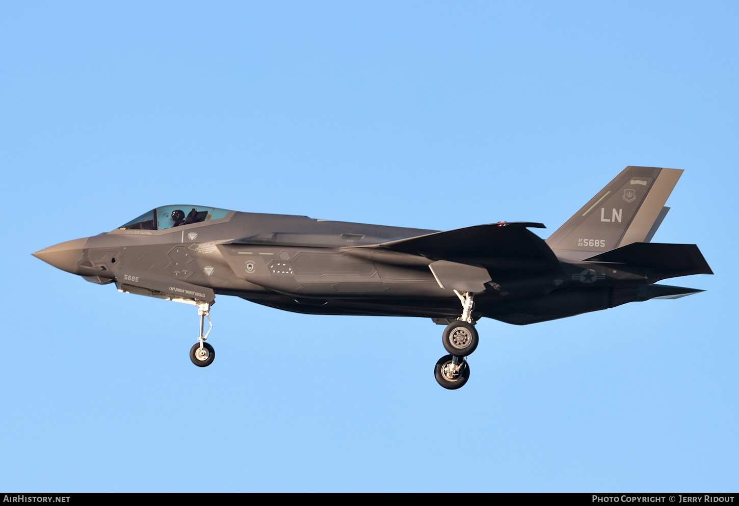 Aircraft Photo of 22-5685 / AF22-5685 | Lockheed Martin F-35A Lightning II | USA - Air Force | AirHistory.net #645136