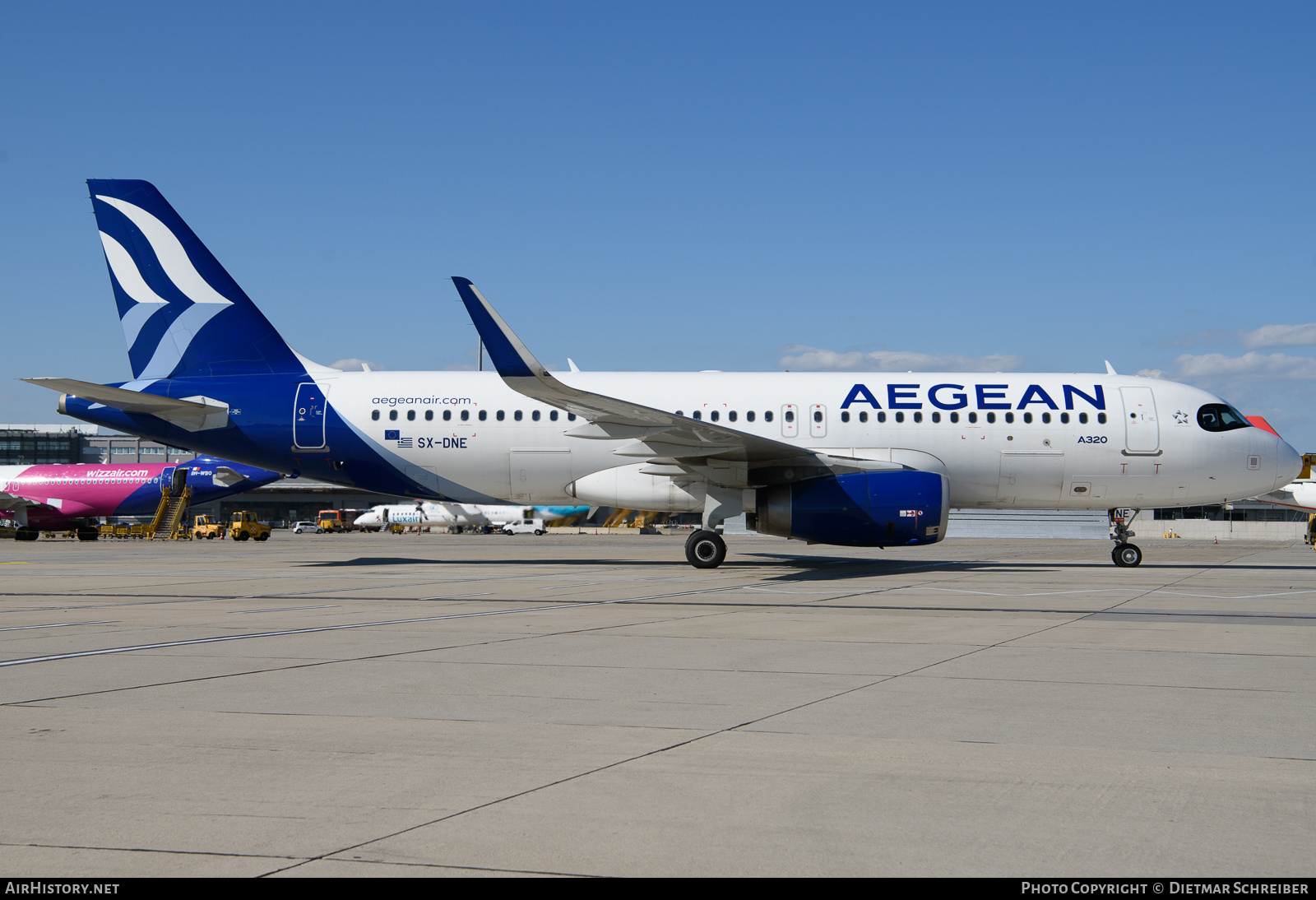 Aircraft Photo of SX-DNE | Airbus A320-232 | Aegean Airlines | AirHistory.net #645141