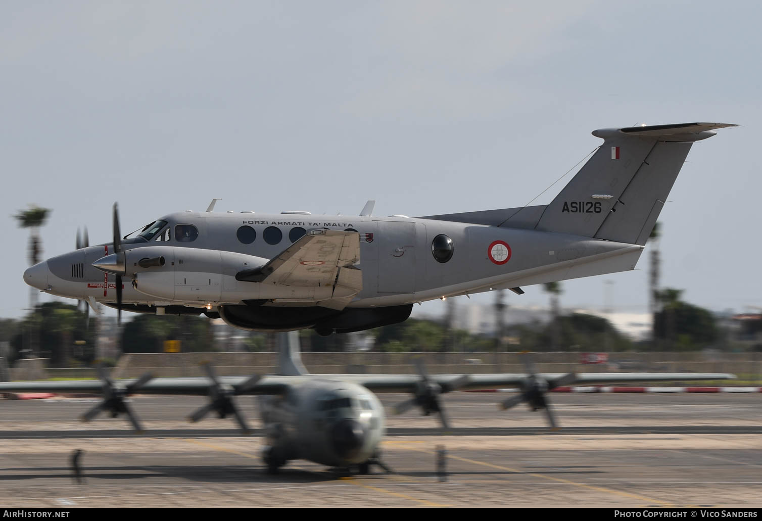 Aircraft Photo of AS1126 | Hawker Beechcraft B200 King Air | Malta - Air Force | AirHistory.net #645144