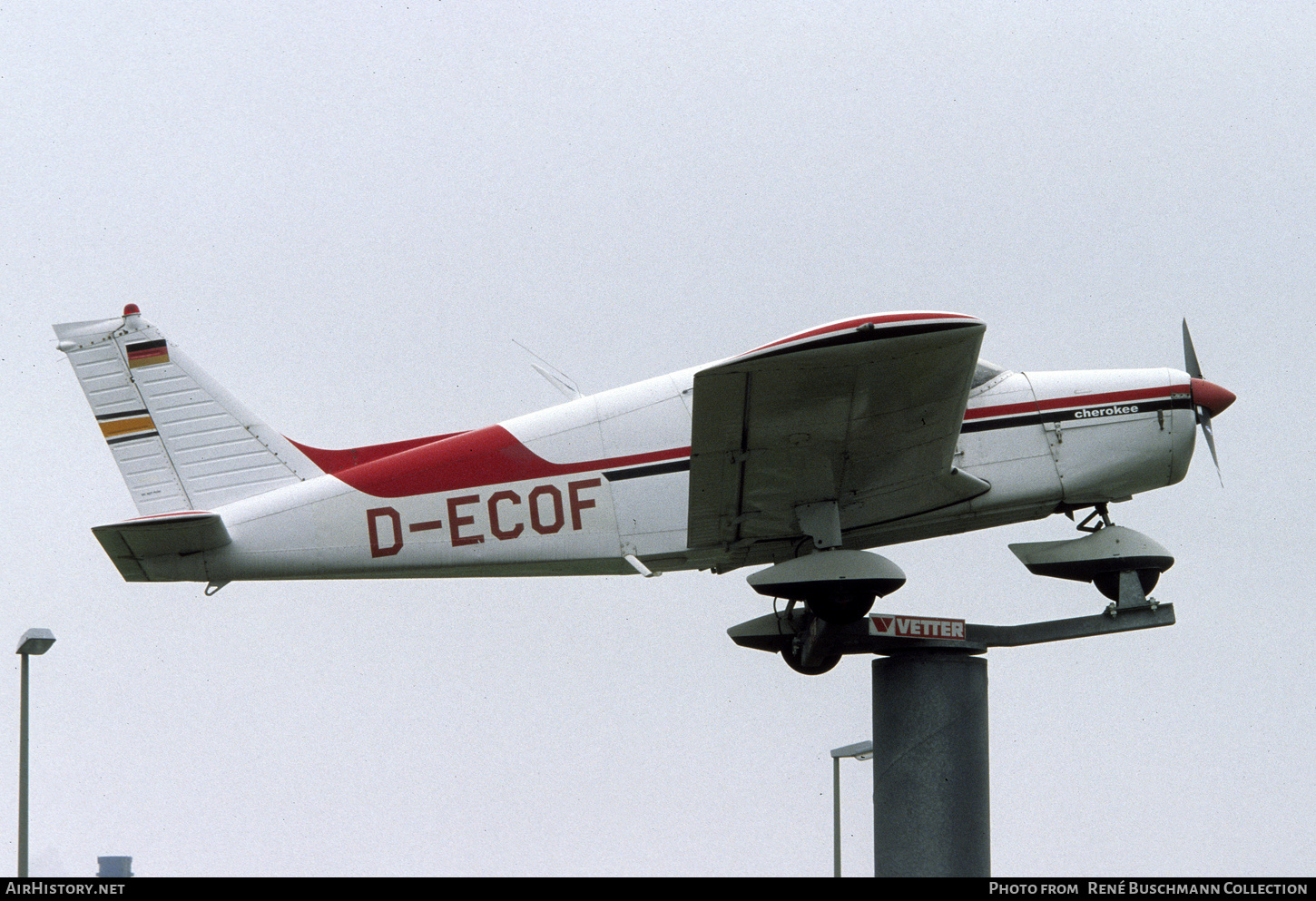 Aircraft Photo of D-ECOF | Piper PA-28-140 Cherokee Cruiser | AirHistory.net #645150