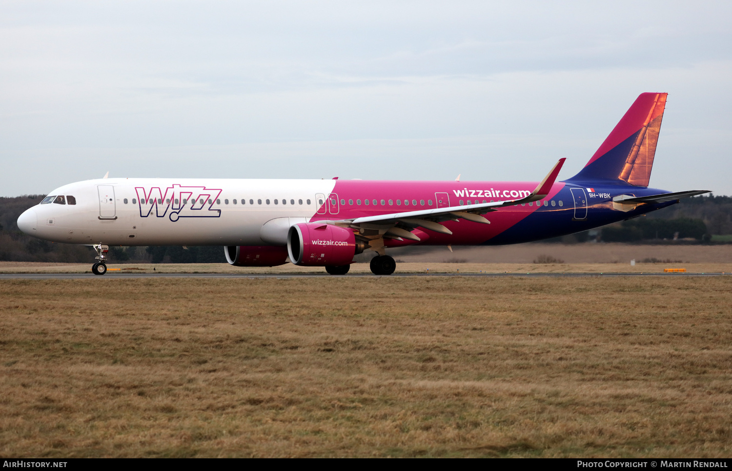 Aircraft Photo of 9H-WBK | Airbus A321-271NX | Wizz Air | AirHistory.net #645160