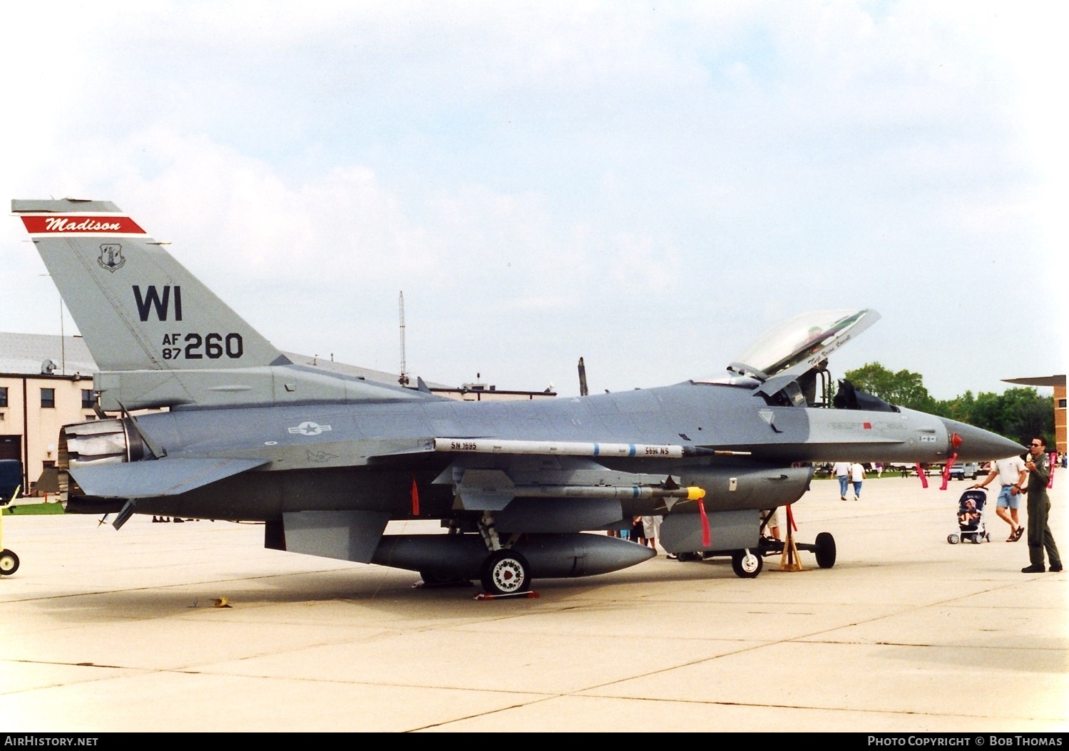 Aircraft Photo of 87-0260 / AF87-260 | General Dynamics F-16C Fighting Falcon | USA - Air Force | AirHistory.net #645162