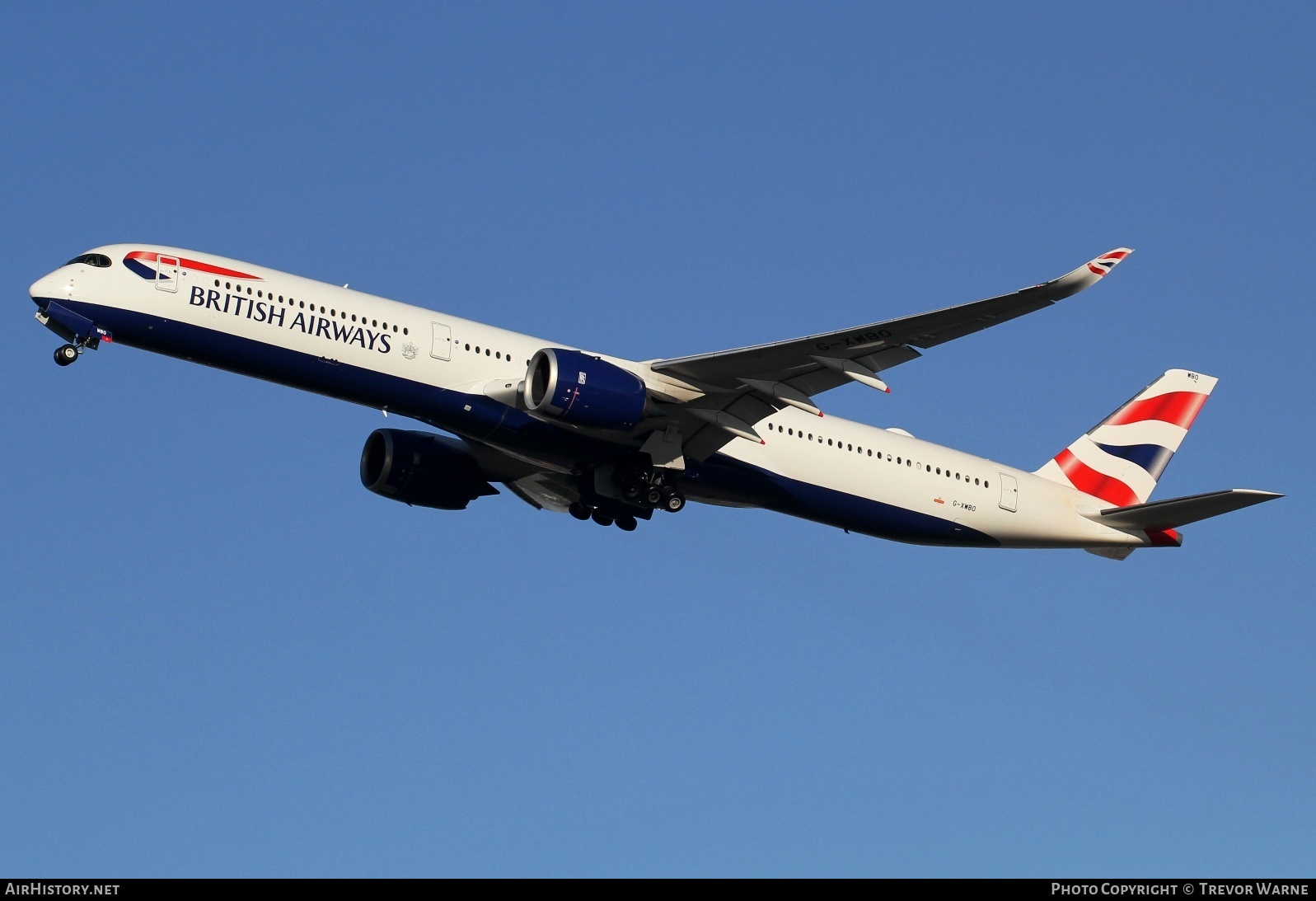 Aircraft Photo of G-XWBO | Airbus A350-1041 | British Airways | AirHistory.net #645189