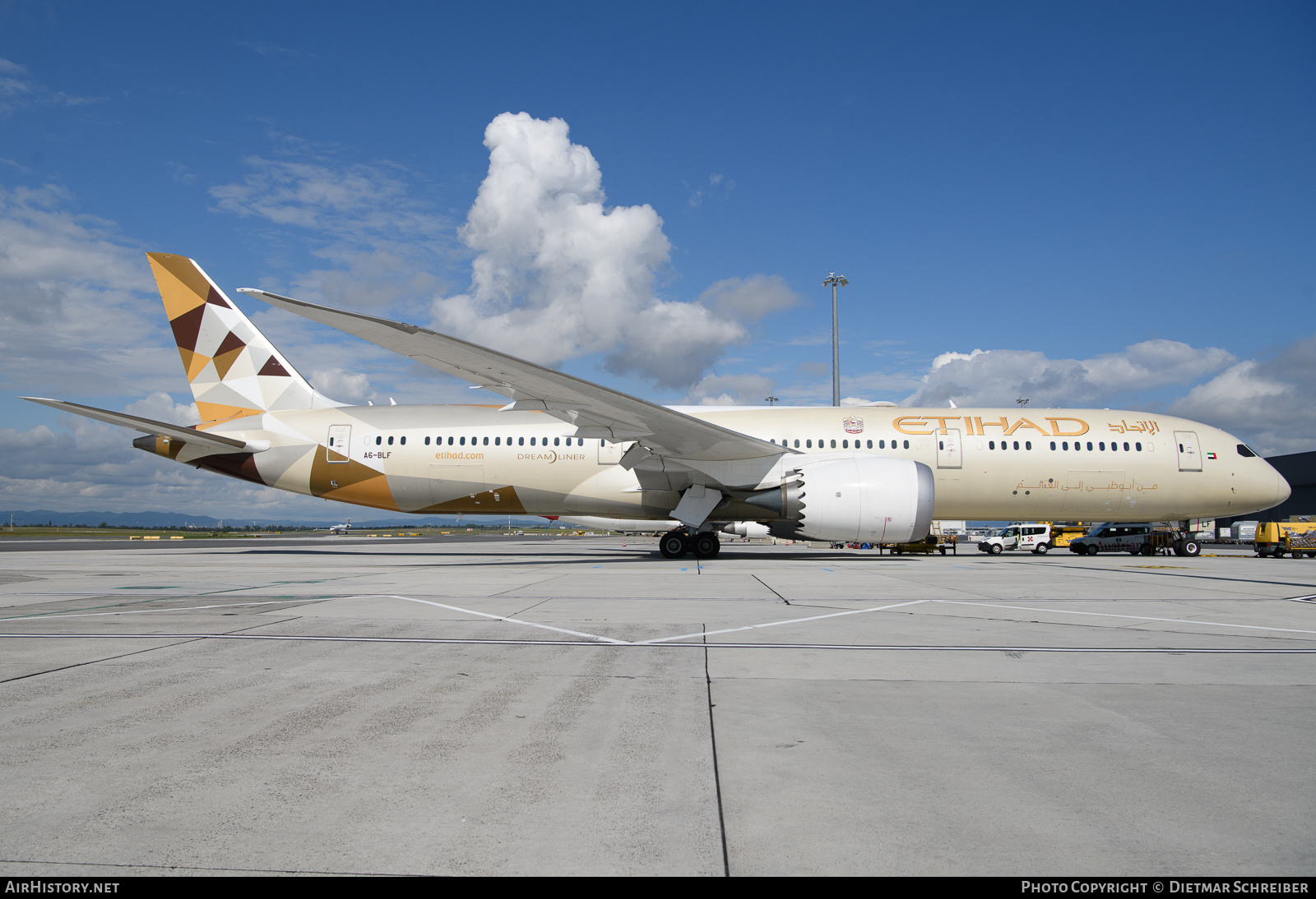 Aircraft Photo of A6-BLF | Boeing 787-9 Dreamliner | Etihad Airways | AirHistory.net #645204