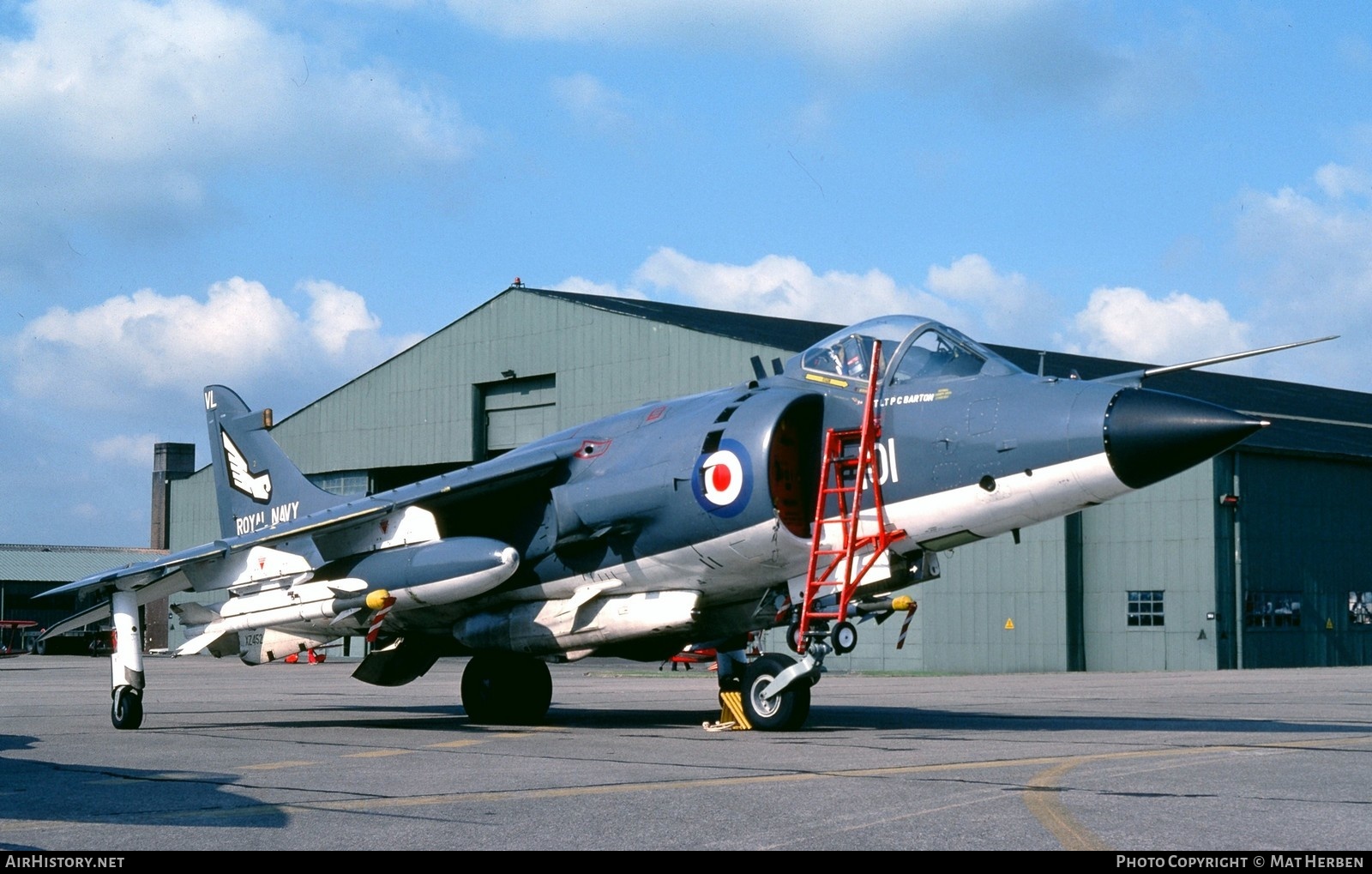 Aircraft Photo of XZ452 | British Aerospace Sea Harrier FRS1 | UK - Navy | AirHistory.net #645206