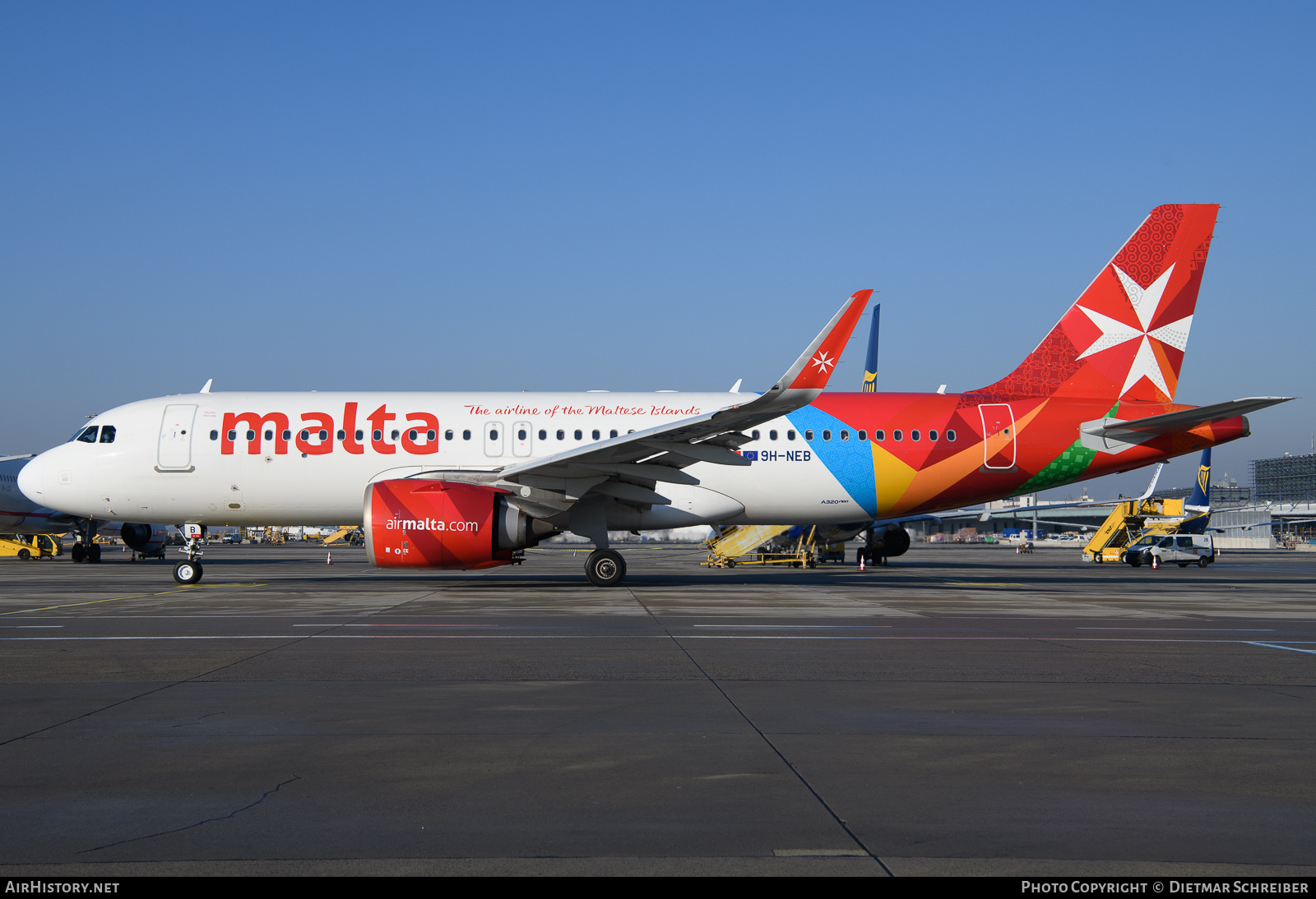 Aircraft Photo of 9H-NEB | Airbus A320-251N | Air Malta | AirHistory.net #645208