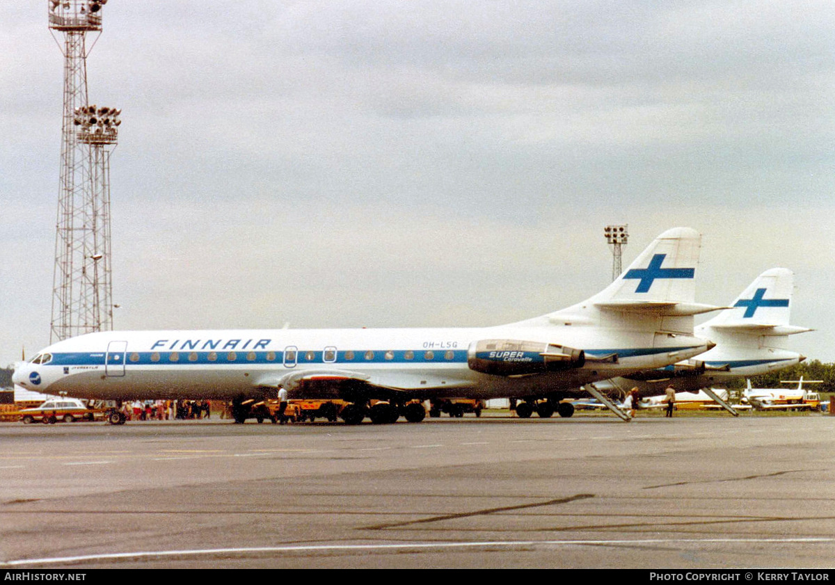 Aircraft Photo of OH-LSG | Sud SE-210 Caravelle 10B3 Super B | Finnair | AirHistory.net #645219