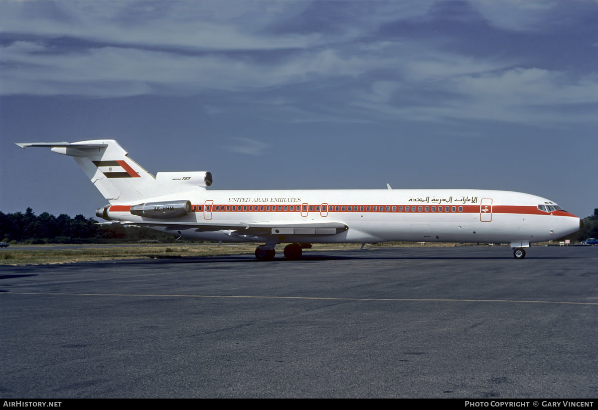 Aircraft Photo of A6-HHM | Boeing 727-264/Adv | United Arab Emirates Government | AirHistory.net #645238