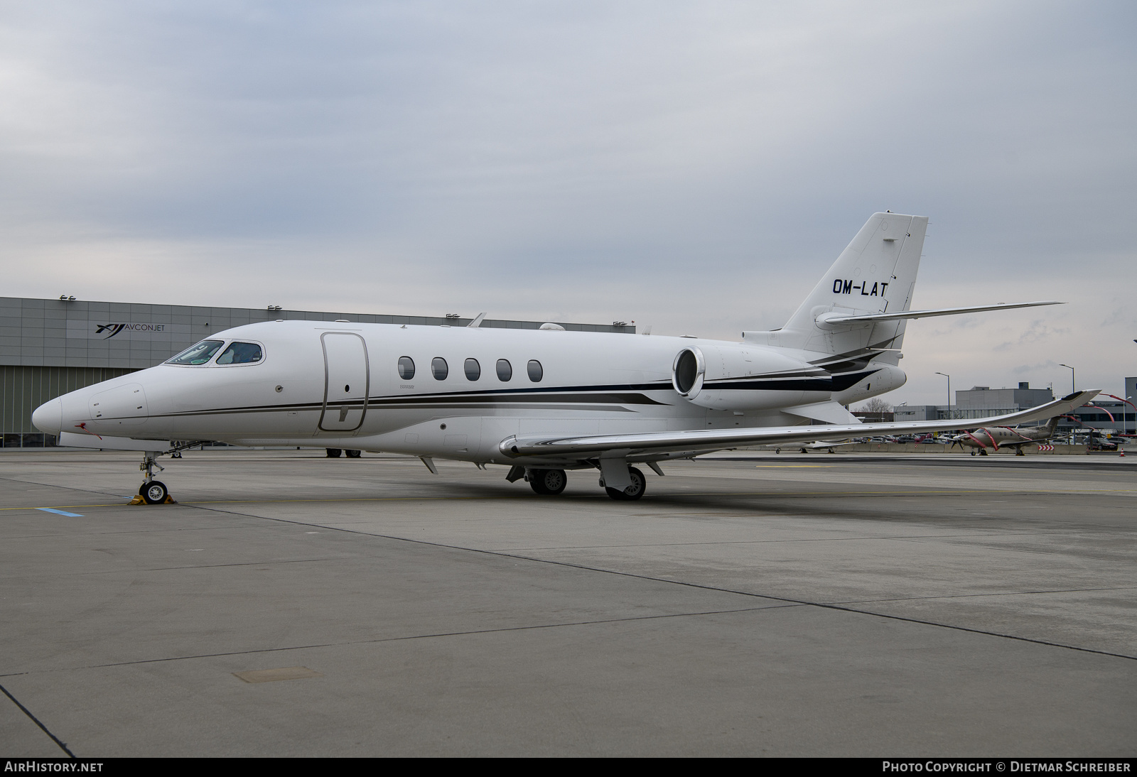 Aircraft Photo of OM-LAT | Cessna 680A Citation Latitude | AirHistory.net #645242