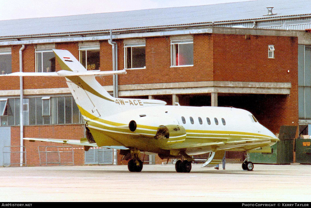 Aircraft Photo of 4W-ACE | British Aerospace HS-125-700B | AirHistory.net #645246