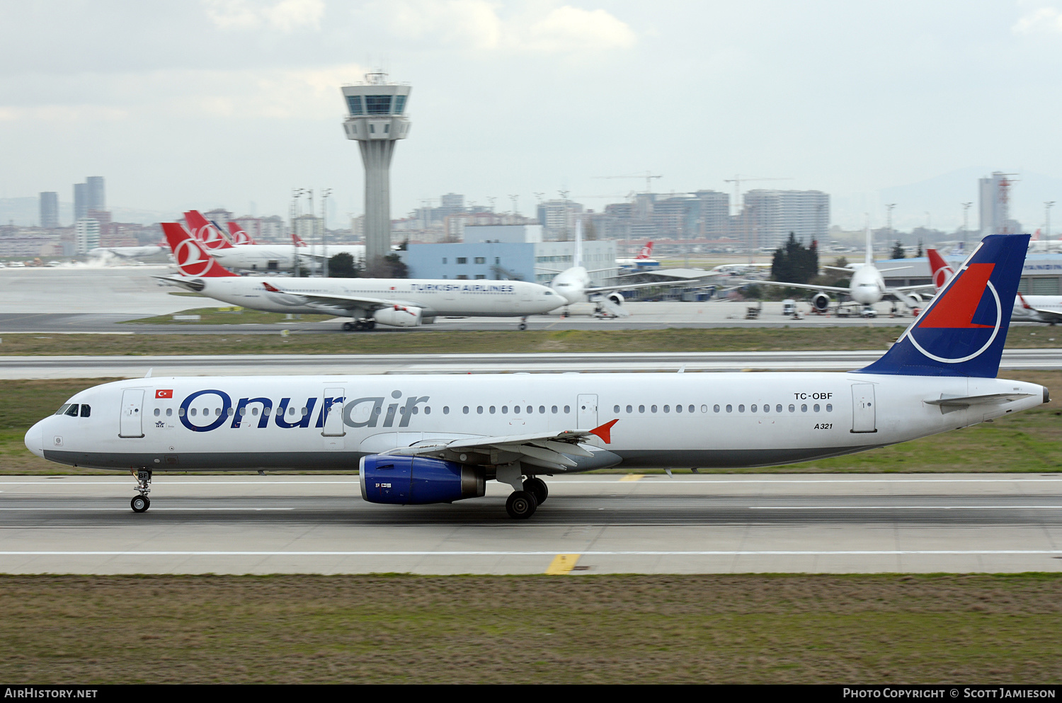 Aircraft Photo of TC-OBF | Airbus A321-231 | Onur Air | AirHistory.net #645255