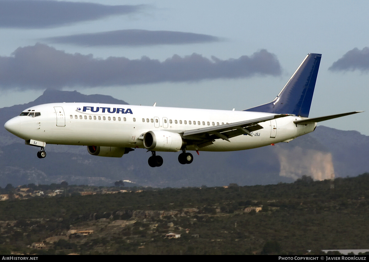 Aircraft Photo of EC-JSJ | Boeing 737-4K5 | Futura International Airways | AirHistory.net #645257