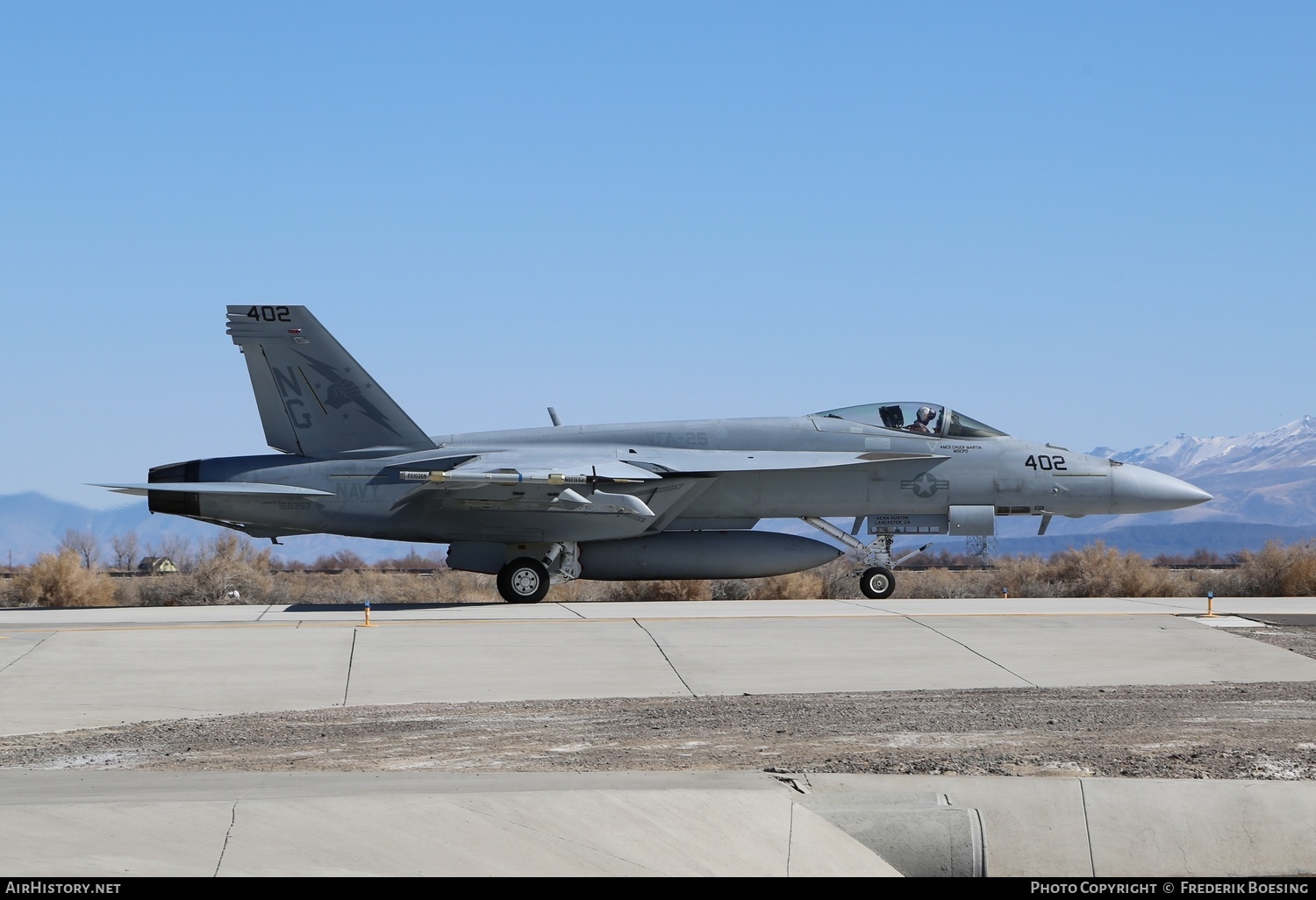 Aircraft Photo of 168353 | Boeing F/A-18E Super Hornet | USA - Navy | AirHistory.net #645282
