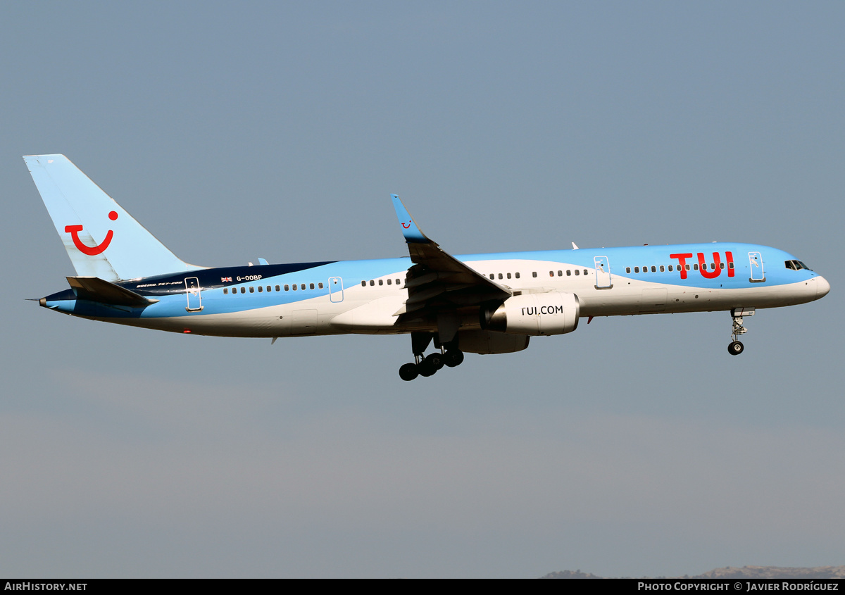 Aircraft Photo of G-OOBP | Boeing 757-2G5 | TUI | AirHistory.net #645286