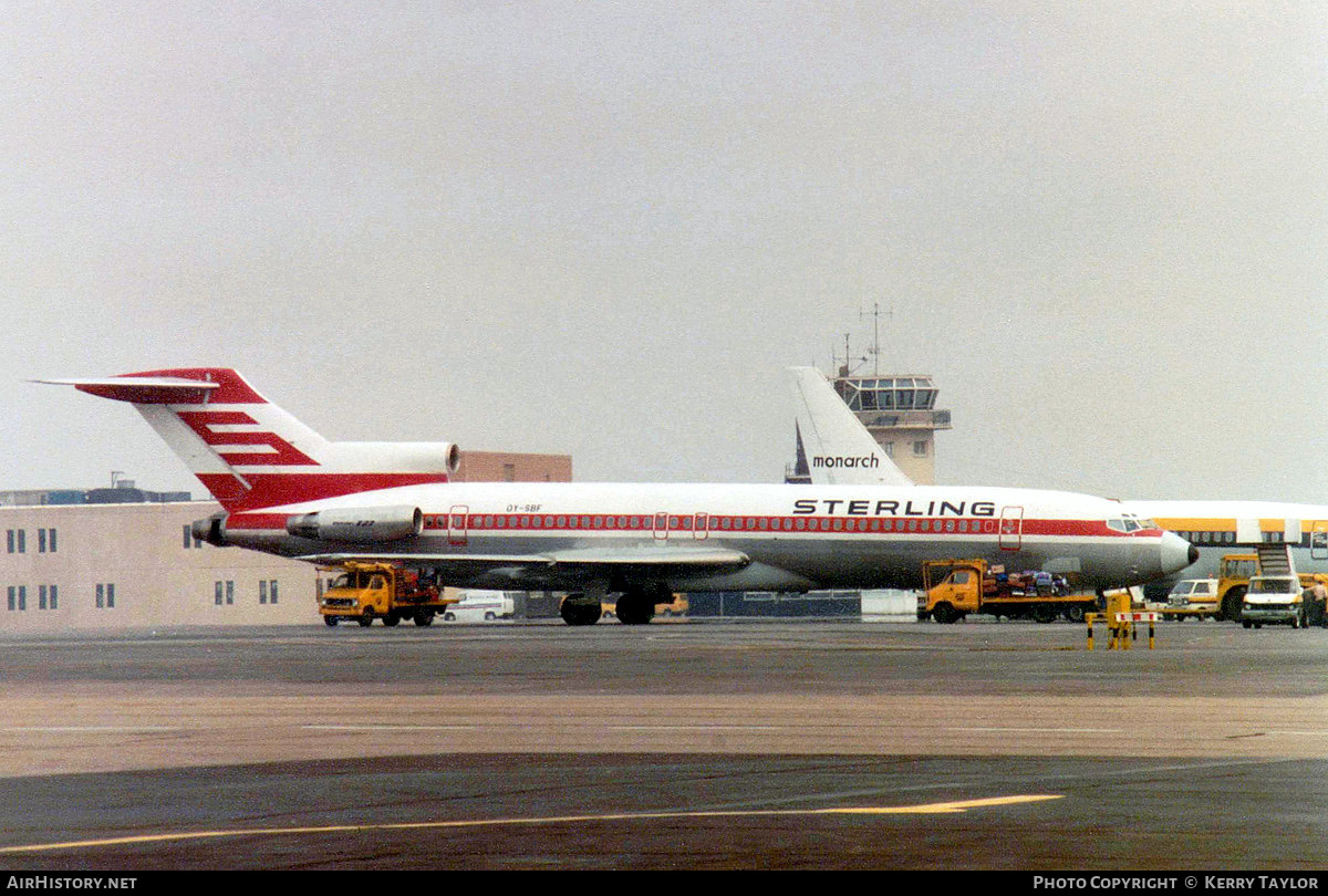 Aircraft Photo of OY-SBF | Boeing 727-2J4/Adv | Sterling Airways | AirHistory.net #645299
