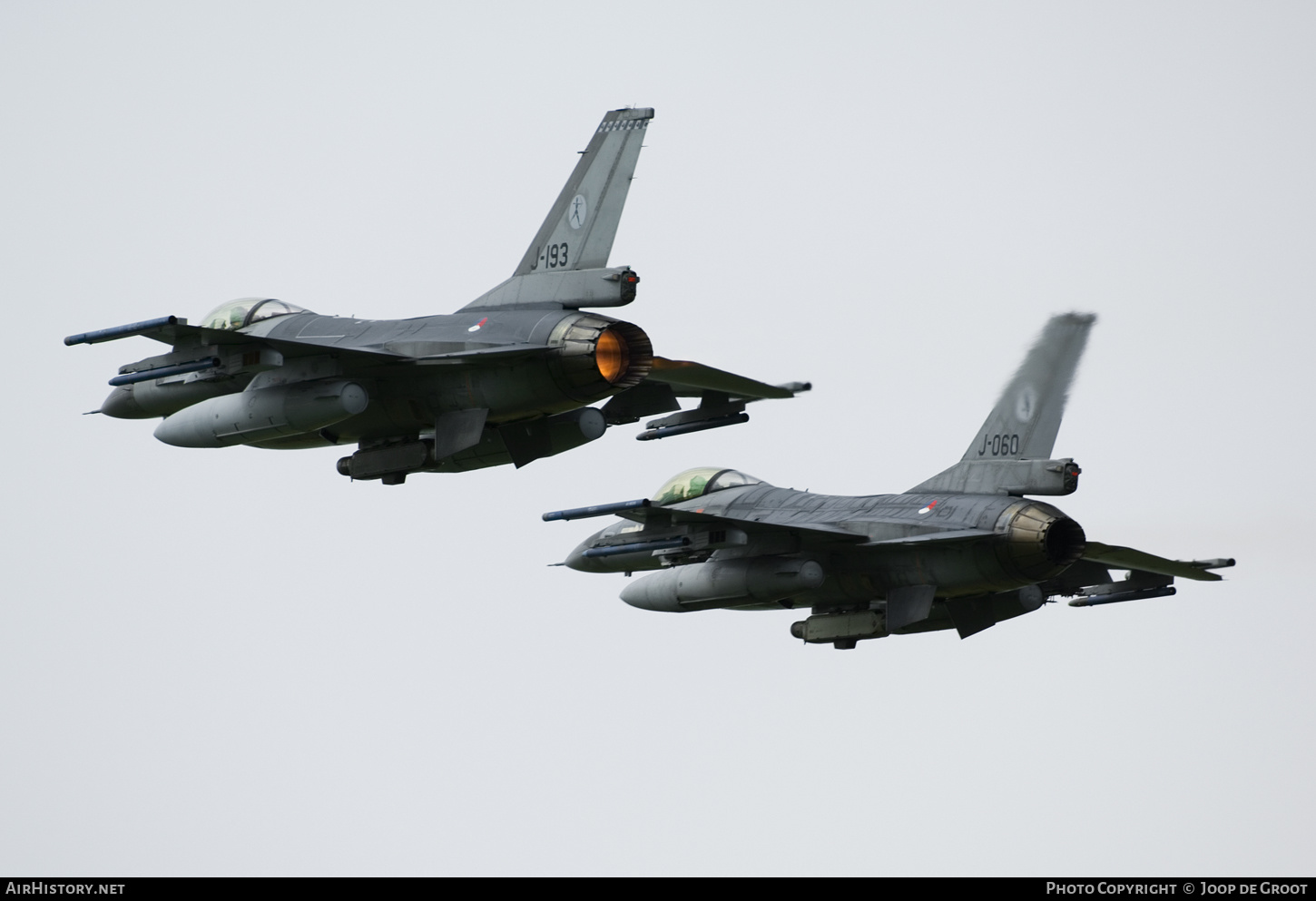 Aircraft Photo of J-193 | General Dynamics F-16AM Fighting Falcon | Netherlands - Air Force | AirHistory.net #645305
