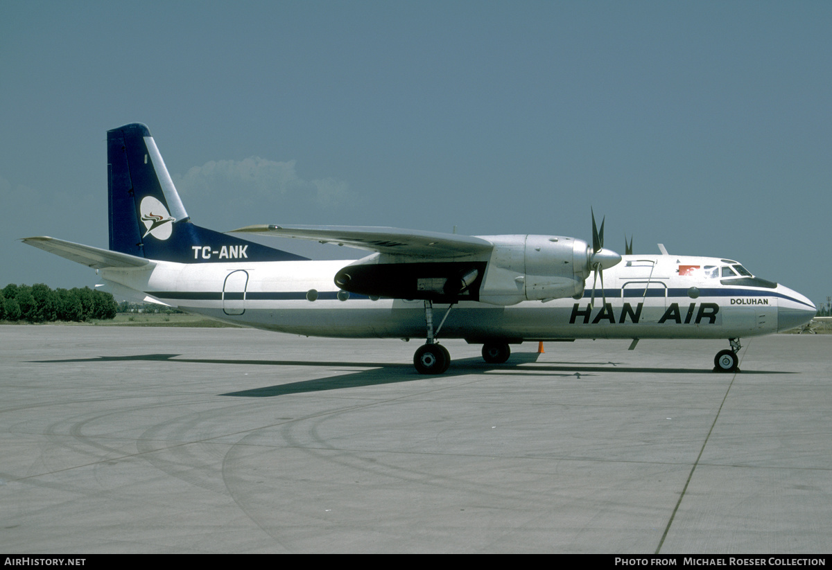 Aircraft Photo of TC-ANK | Antonov An-24B | Han Air | AirHistory.net #645310