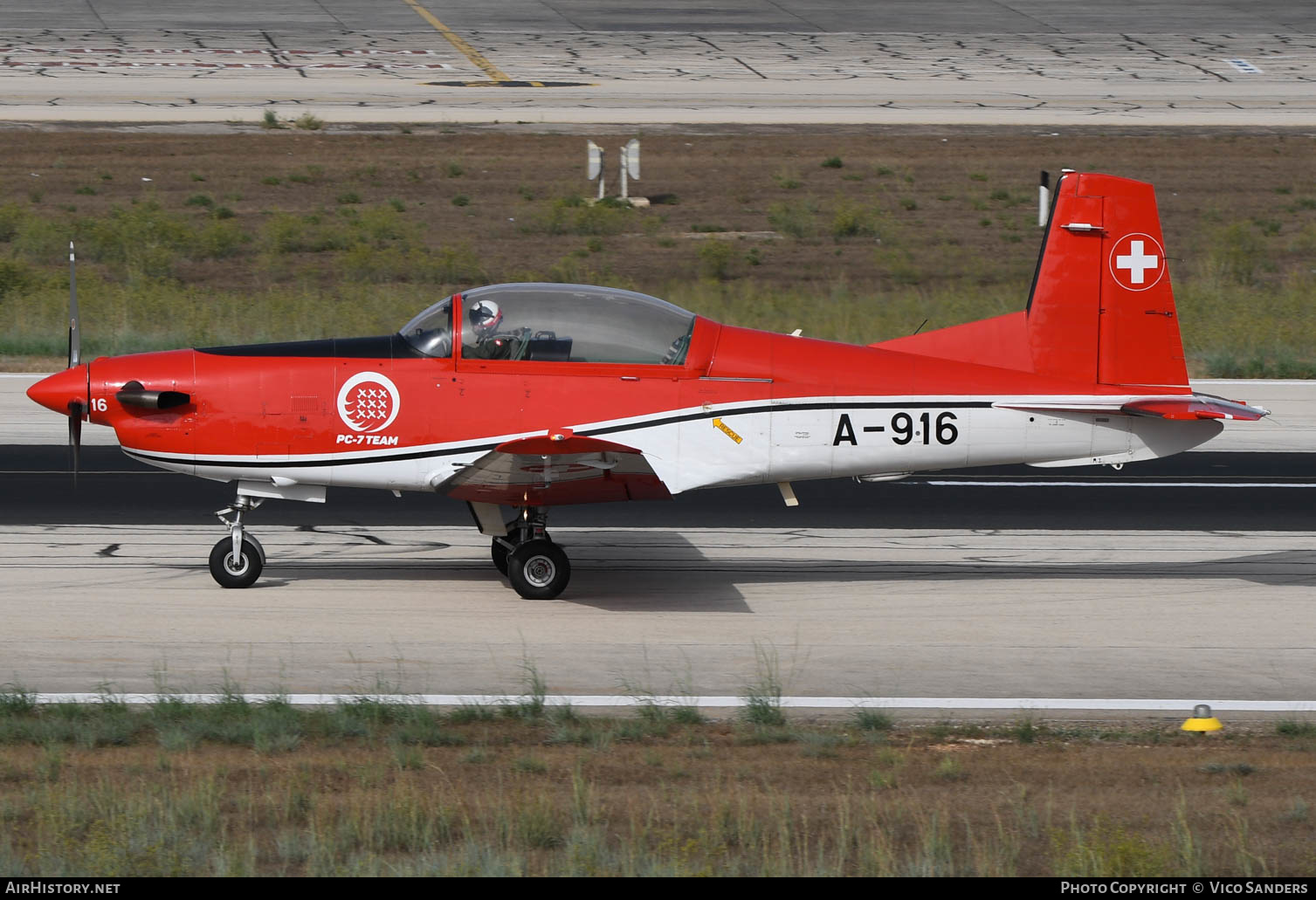 Aircraft Photo of A-916 | Pilatus NCPC-7 | Switzerland - Air Force | AirHistory.net #645318