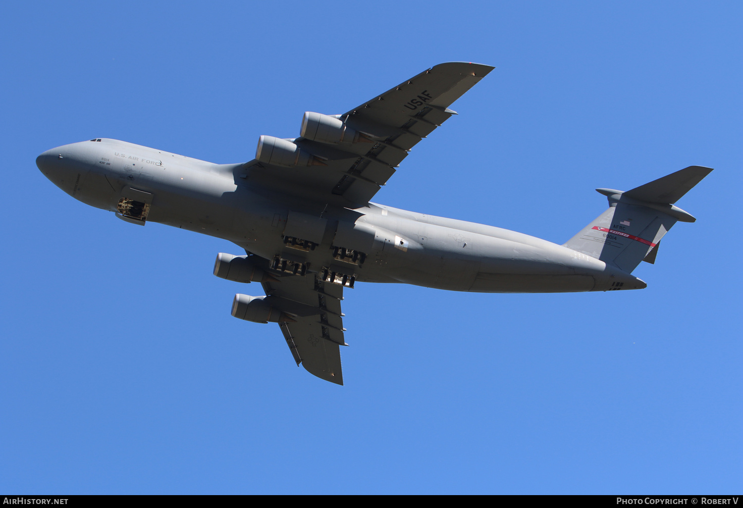Aircraft Photo of 86-0014 / 60014 | Lockheed C-5B Galaxy (L-500) | USA - Air Force | AirHistory.net #645321