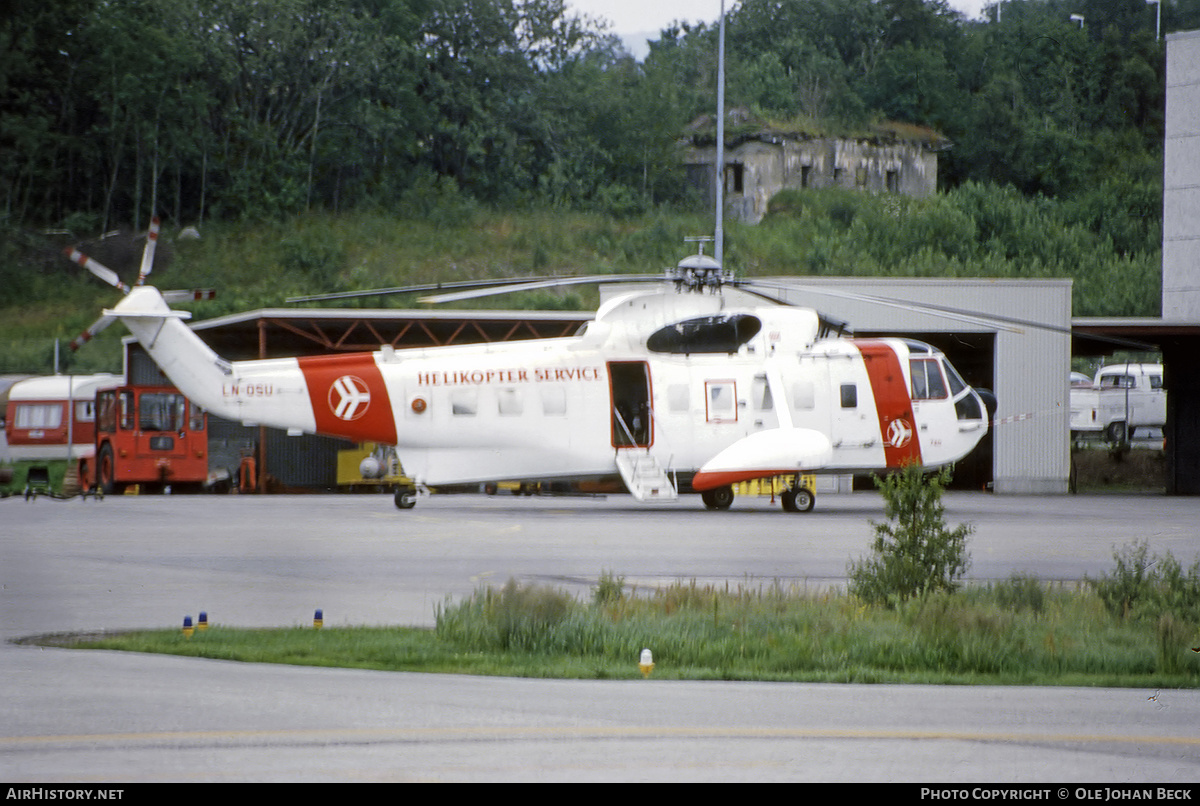 Aircraft Photo of LN-OSU | Sikorsky S-61N | Helikopter Service | AirHistory.net #645326