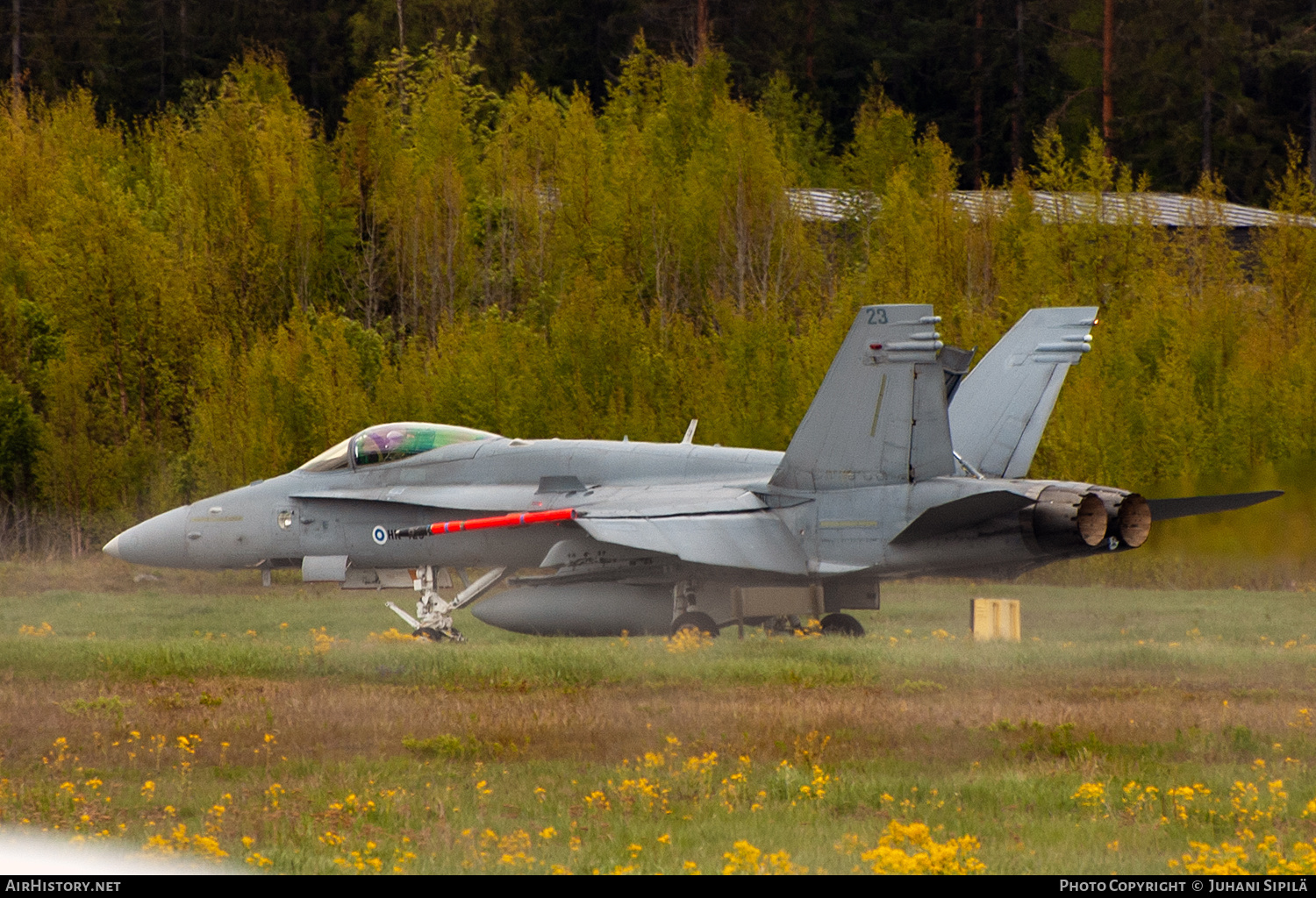 Aircraft Photo of HN-423 | McDonnell Douglas F/A-18C Hornet | Finland - Air Force | AirHistory.net #645338