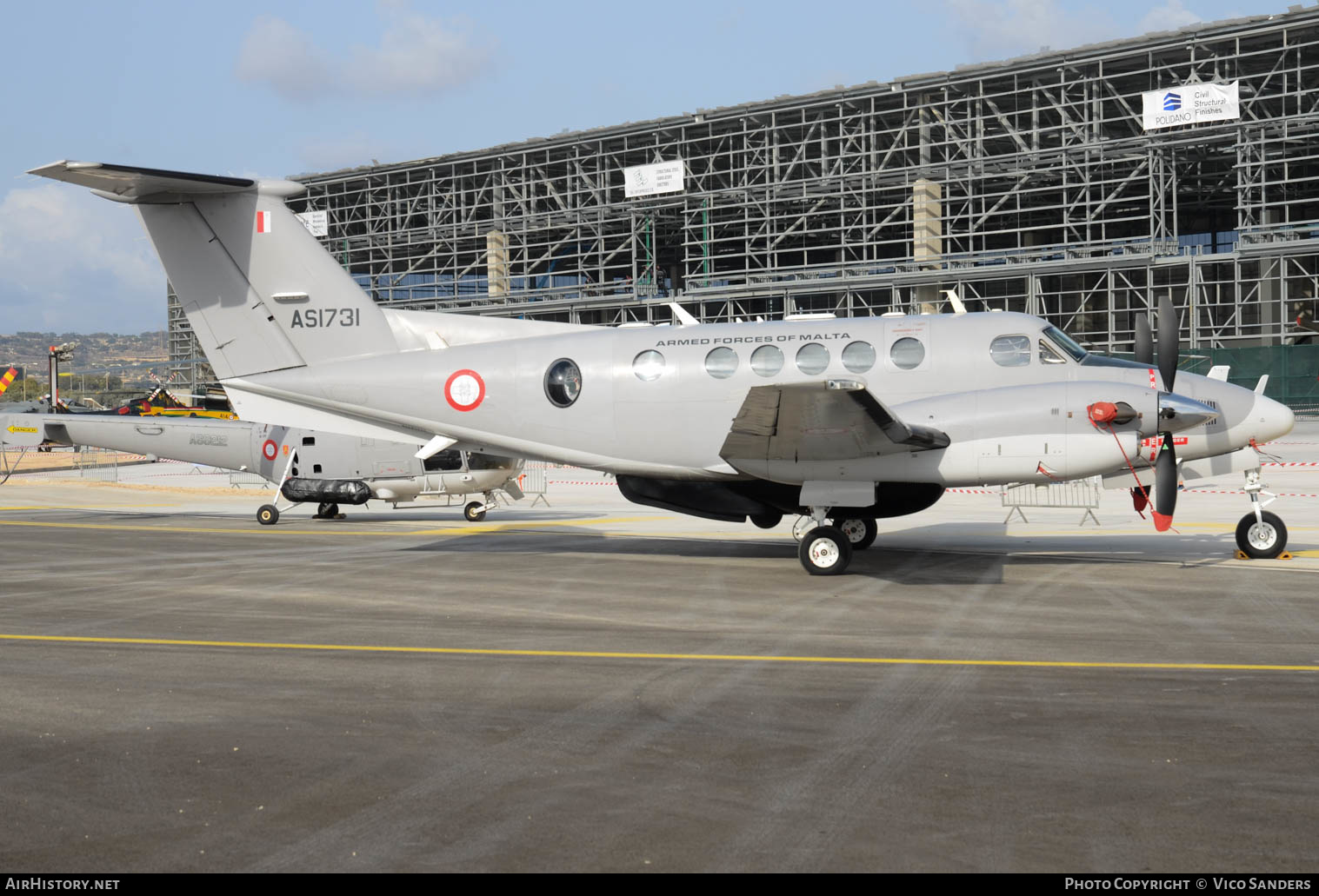 Aircraft Photo of AS1731 | Beechcraft 250 King Air (200GT) | Malta - Air Force | AirHistory.net #645350