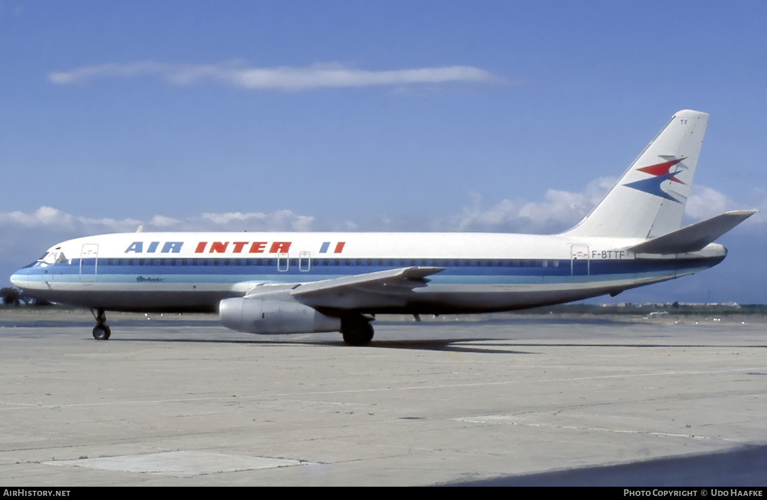 Aircraft Photo of F-BTTF | Dassault Mercure 100 | Air Inter | AirHistory.net #645362