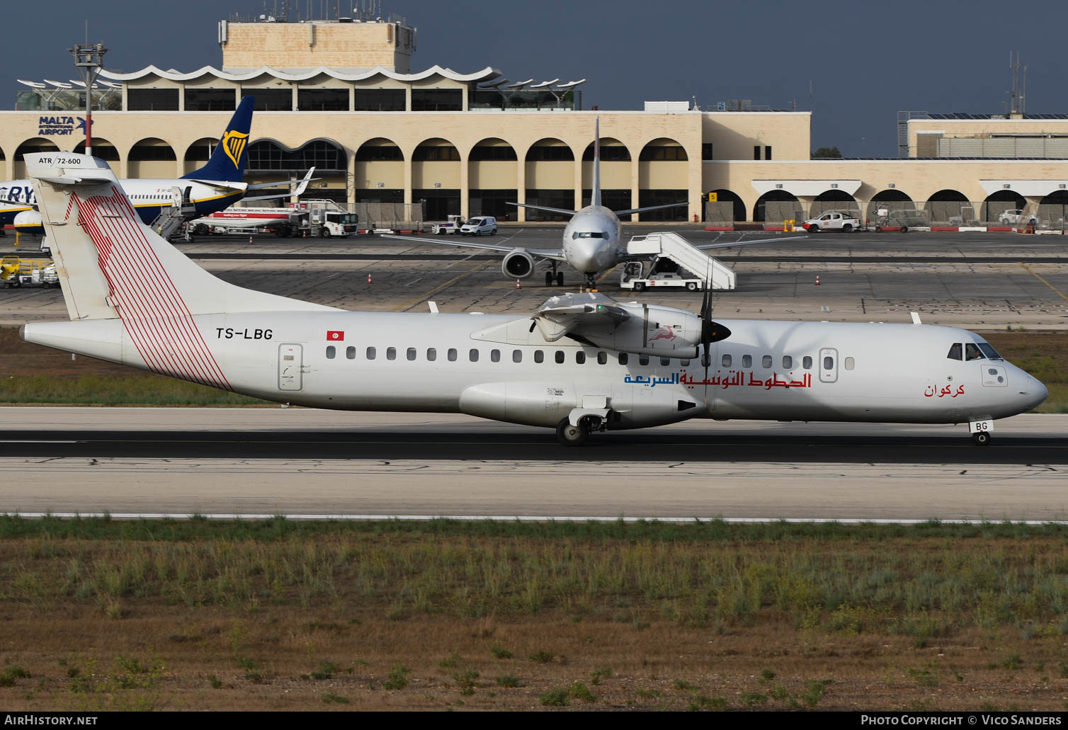 Aircraft Photo of TS-LBG | ATR ATR-72-600 (ATR-72-212A) | Tunisair Express | AirHistory.net #645364