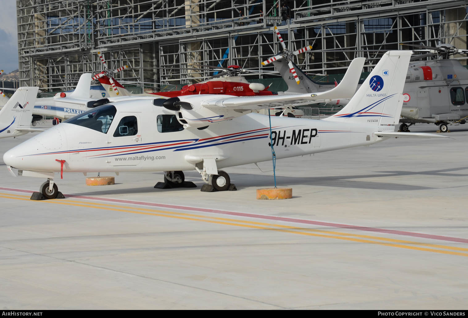 Aircraft Photo of 9H-MEP | Tecnam P2006T Mk.II | Malta Wings | AirHistory.net #645365
