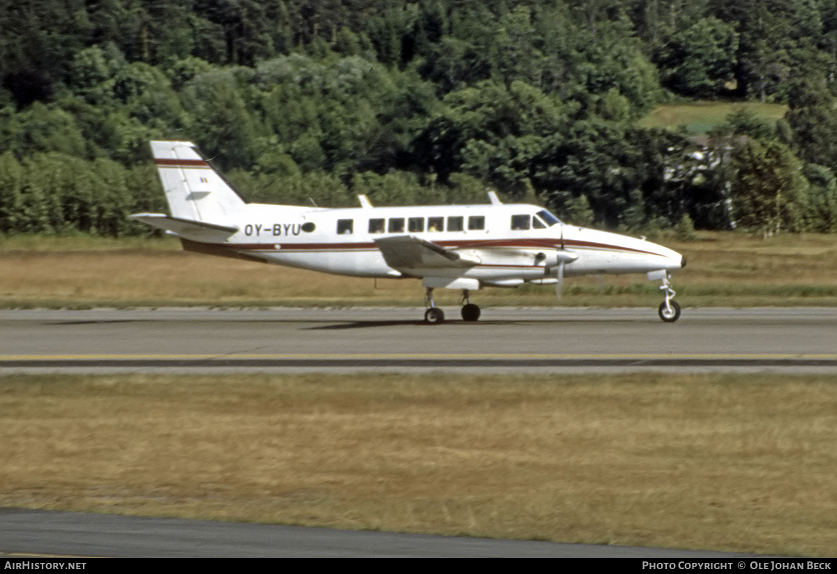 Aircraft Photo of OY-BYU | Beech 99 | AirHistory.net #645373
