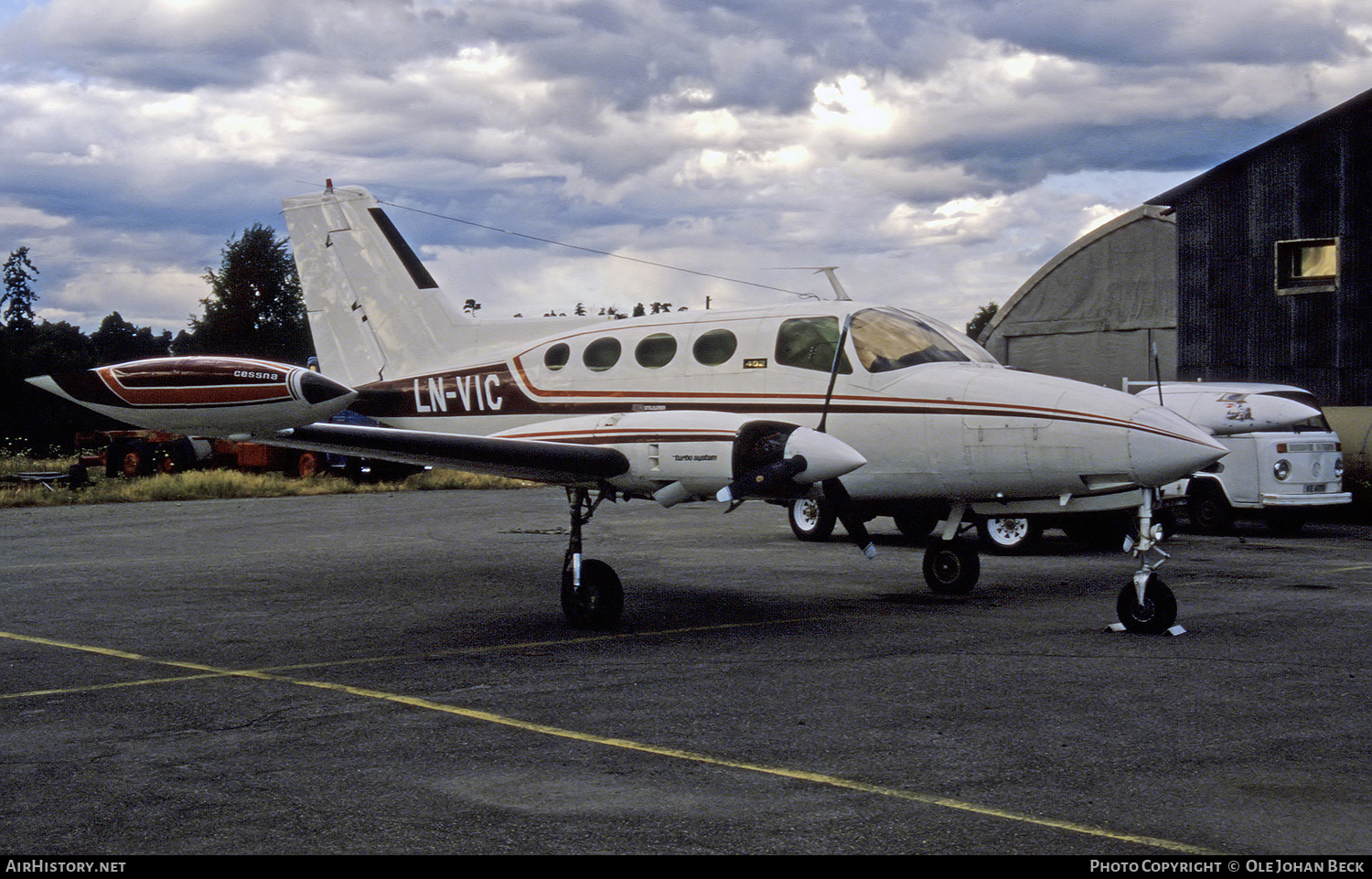 Aircraft Photo of LN-VIC | Cessna 402 | AirHistory.net #645381