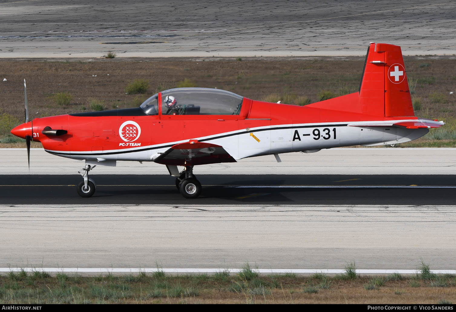 Aircraft Photo of A-931 | Pilatus NCPC-7 | Switzerland - Air Force | AirHistory.net #645385