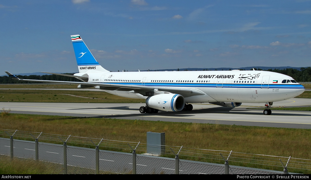 Aircraft Photo of 9K-APD | Airbus A330-243 | Kuwait Airways | AirHistory.net #645395